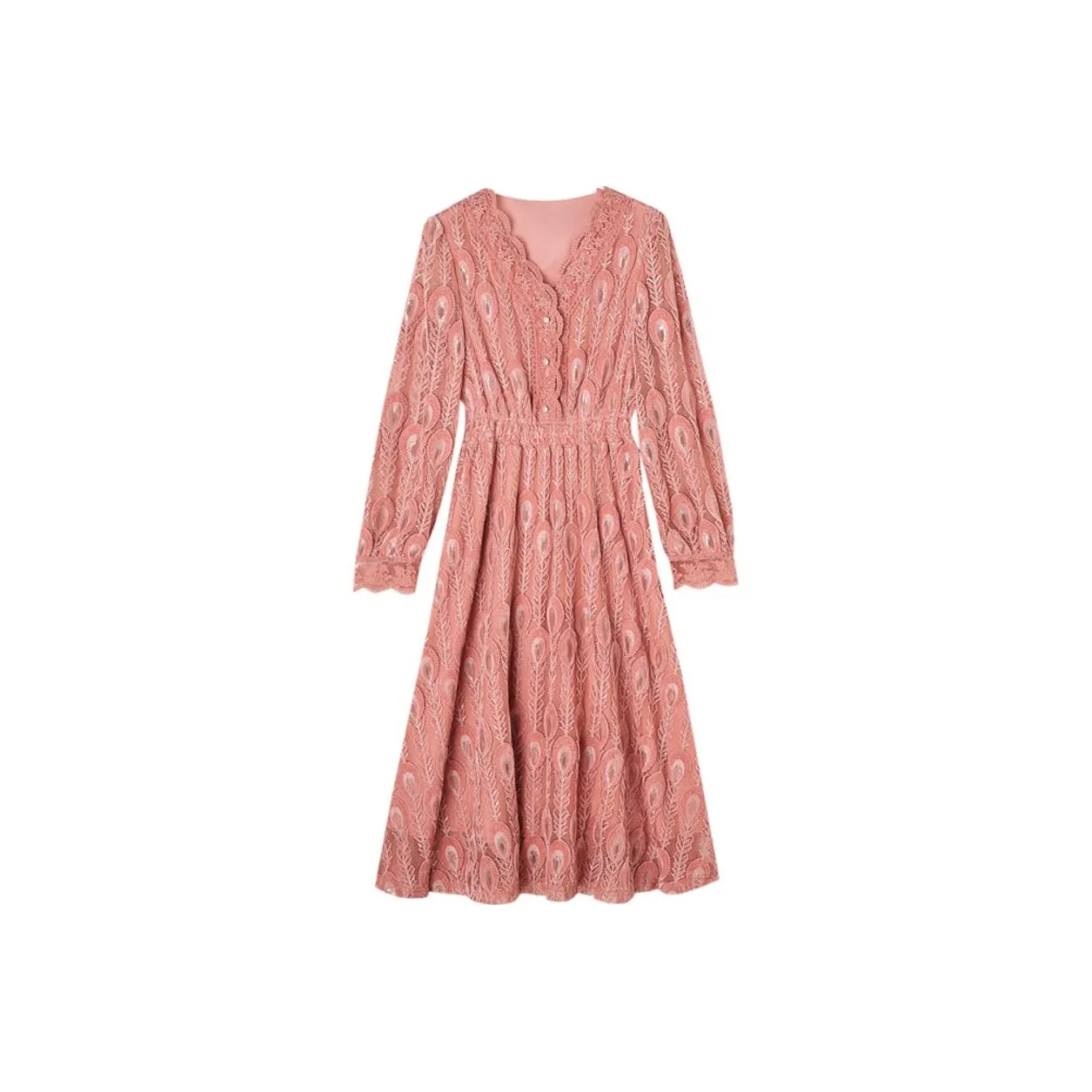 【dme】 Long Sleeved Dress Women's
