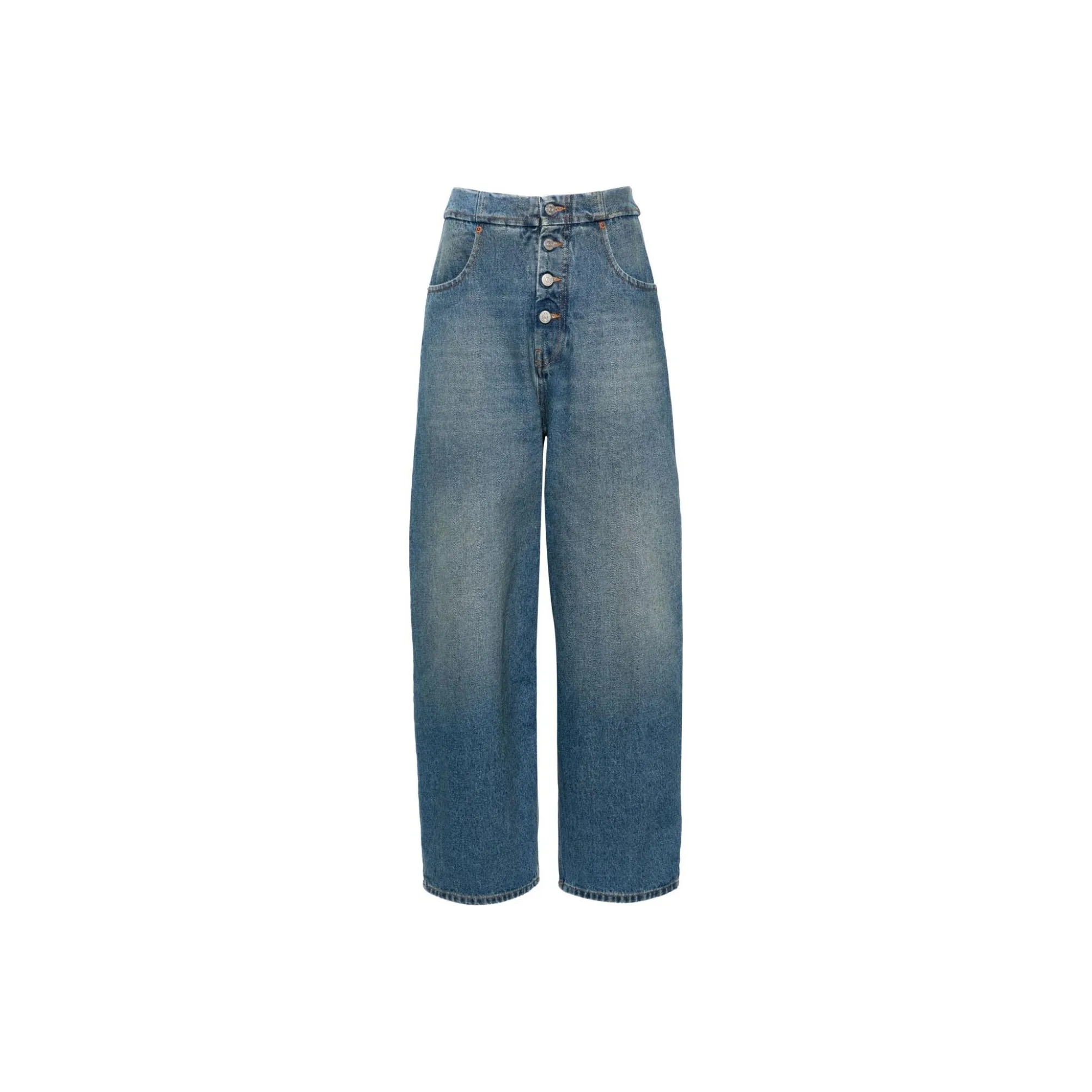 MM6 Maison Margiela High Waist Wide Leg Jeans
