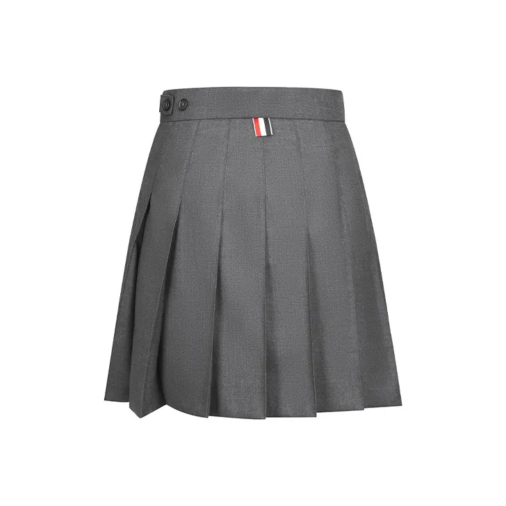 THOM BROWNE Pleated Mini Skirt