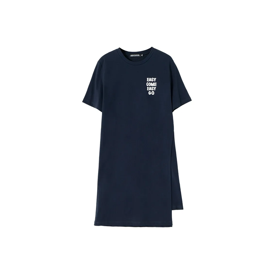 SOON FLOWER Short Sleeved Dress Women's Navy Blue