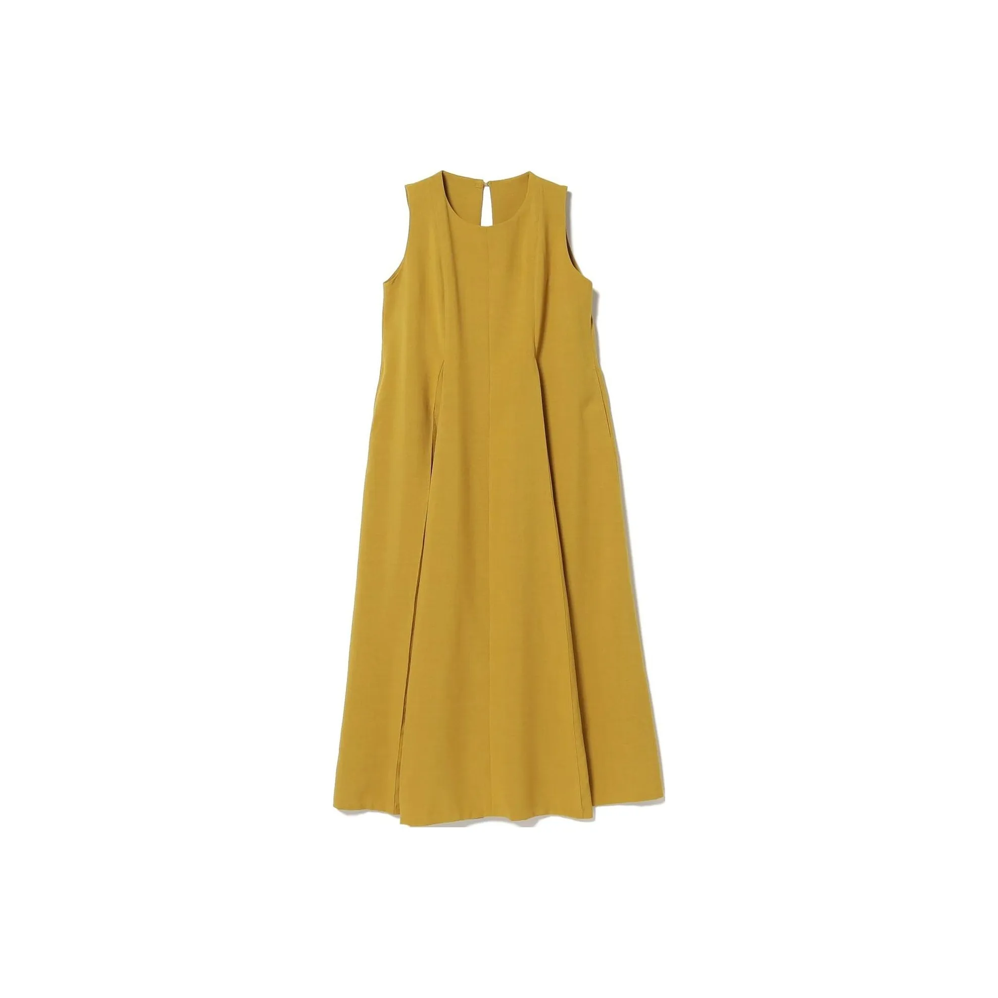 Beams Sleeveless Dresses Women's Mustard