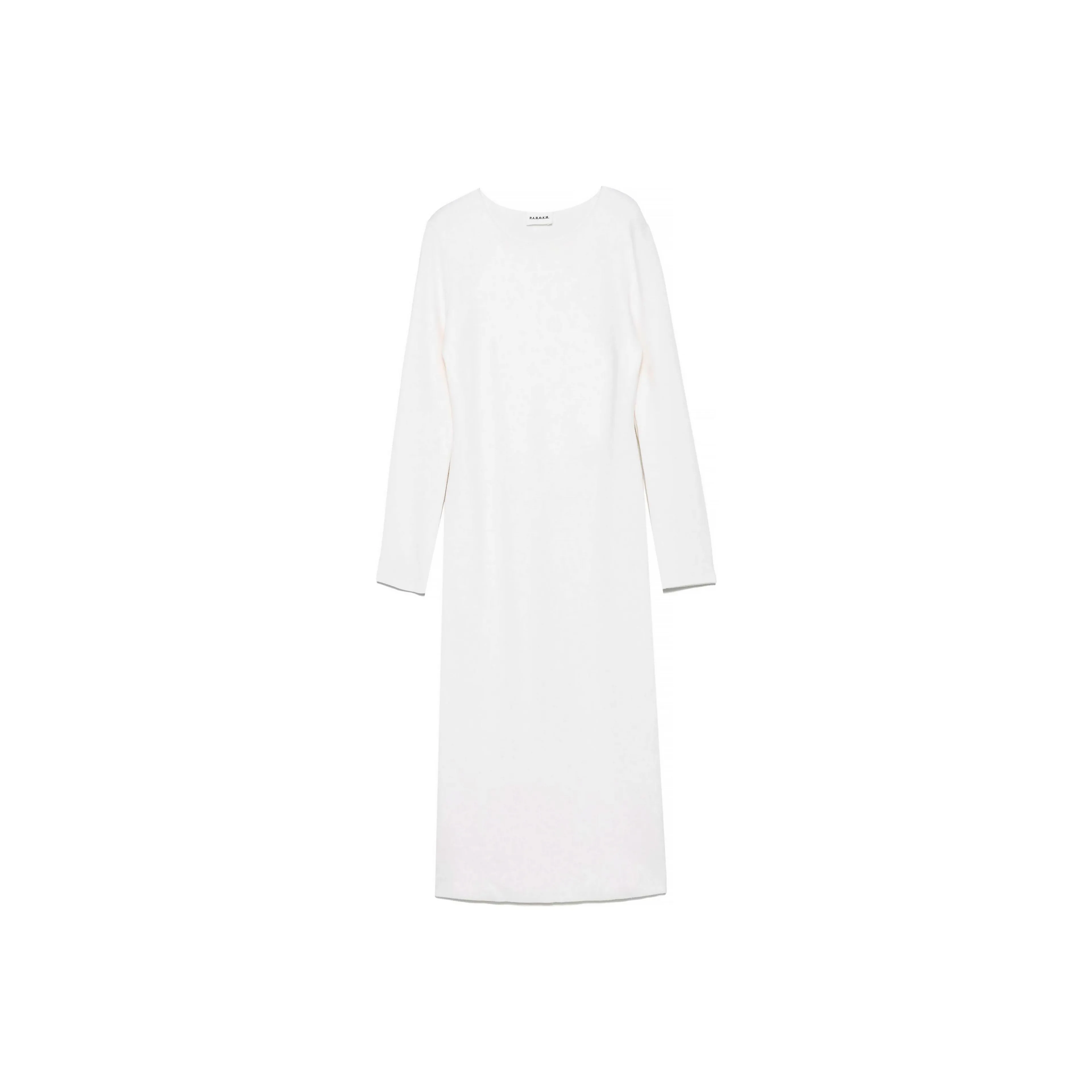 PAROSH FW24 Long Sleeved Dress Women's White