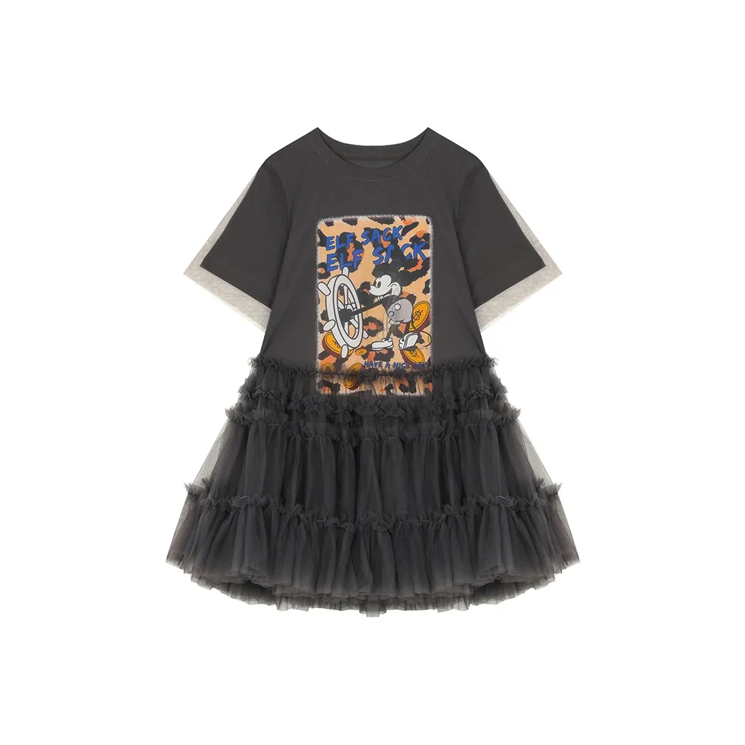 ELF SACK Short Sleeved Dresses Women's