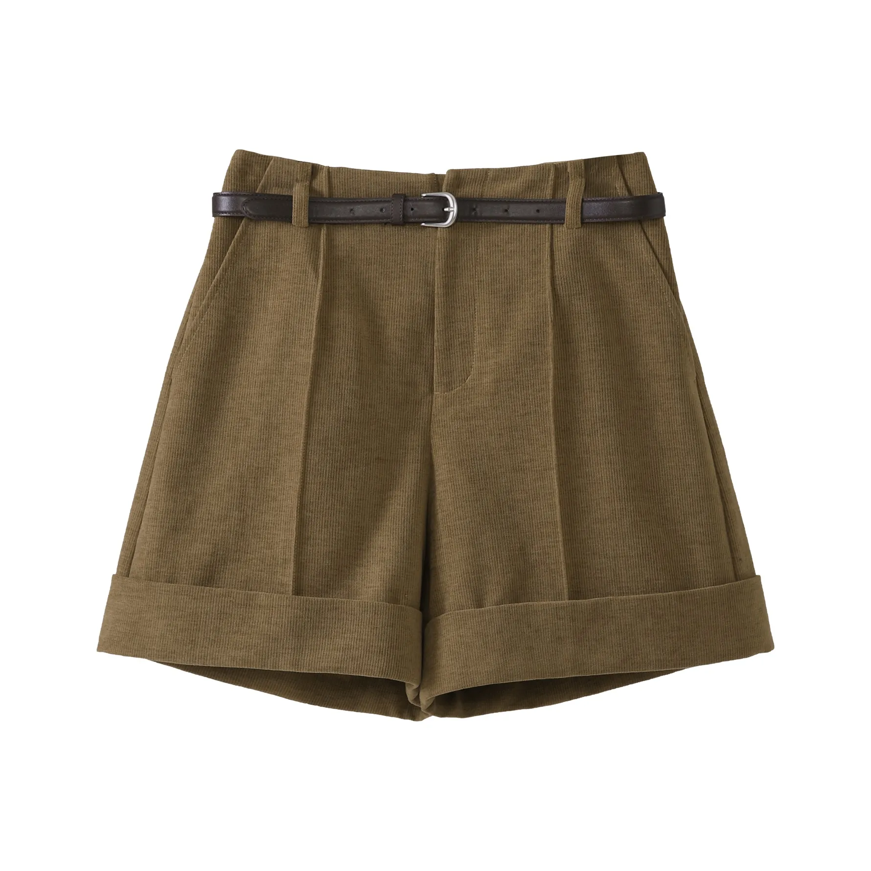 Fstudio Early AUTUMN Корейский стиль Маленький Прямой крой Повседневные шорты для женщин