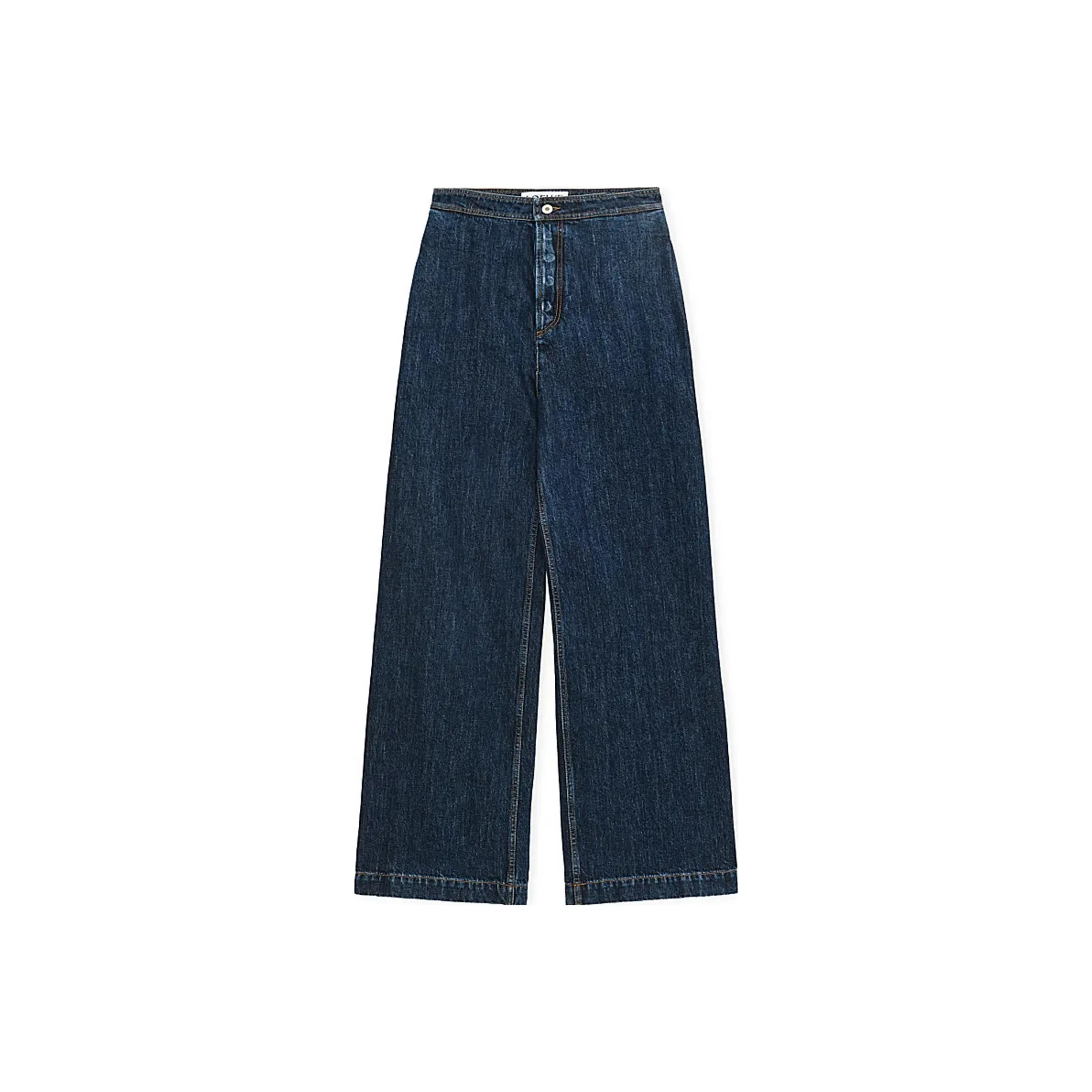 LOEWE High Waisted Jeans 'Raw Denim'
