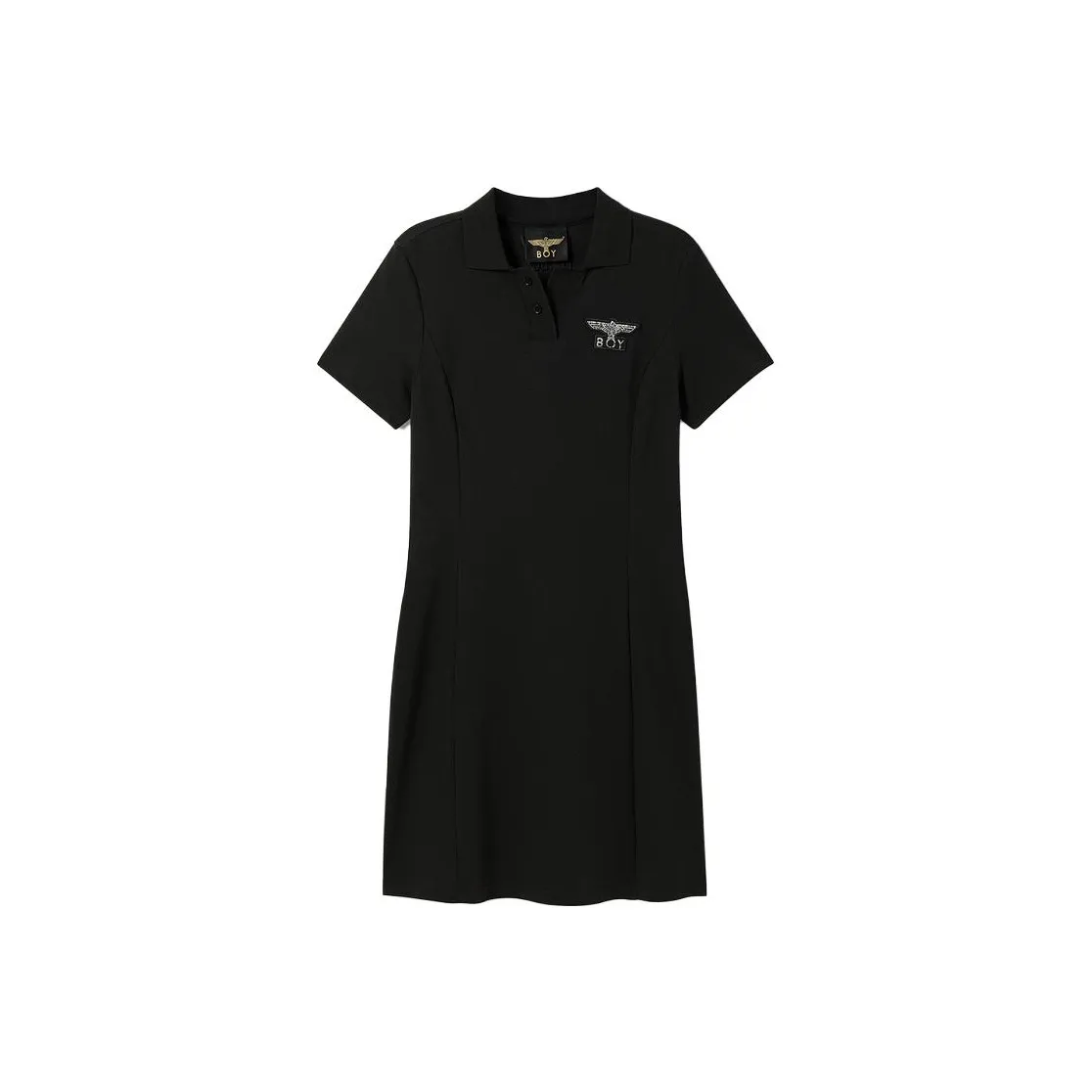 Boy London Short Sleeved Dress Women's Black