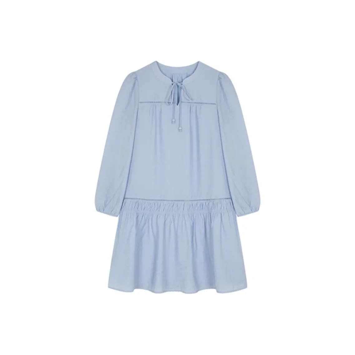 Mo Han Yi Mei Длинное платье с длинными рукавами женское