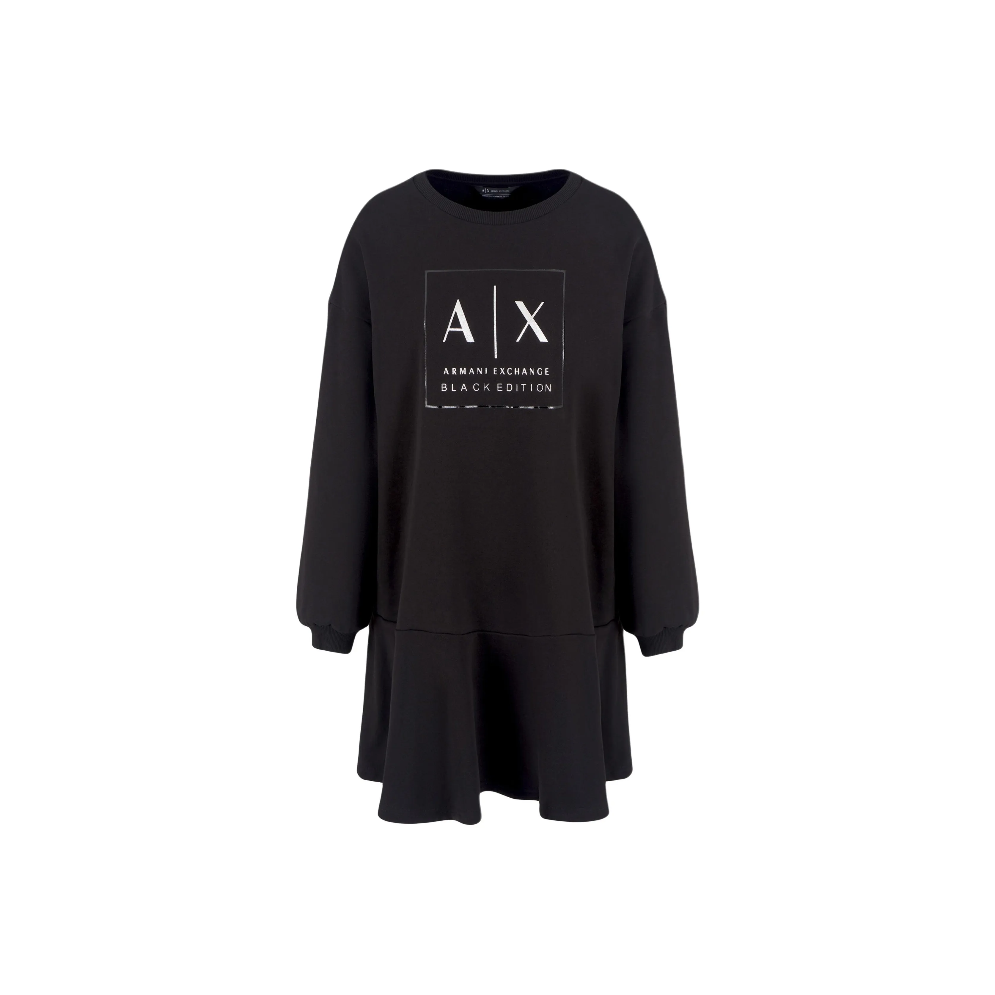 ARMANI EXCHANGE Logo-print Jersey Dress