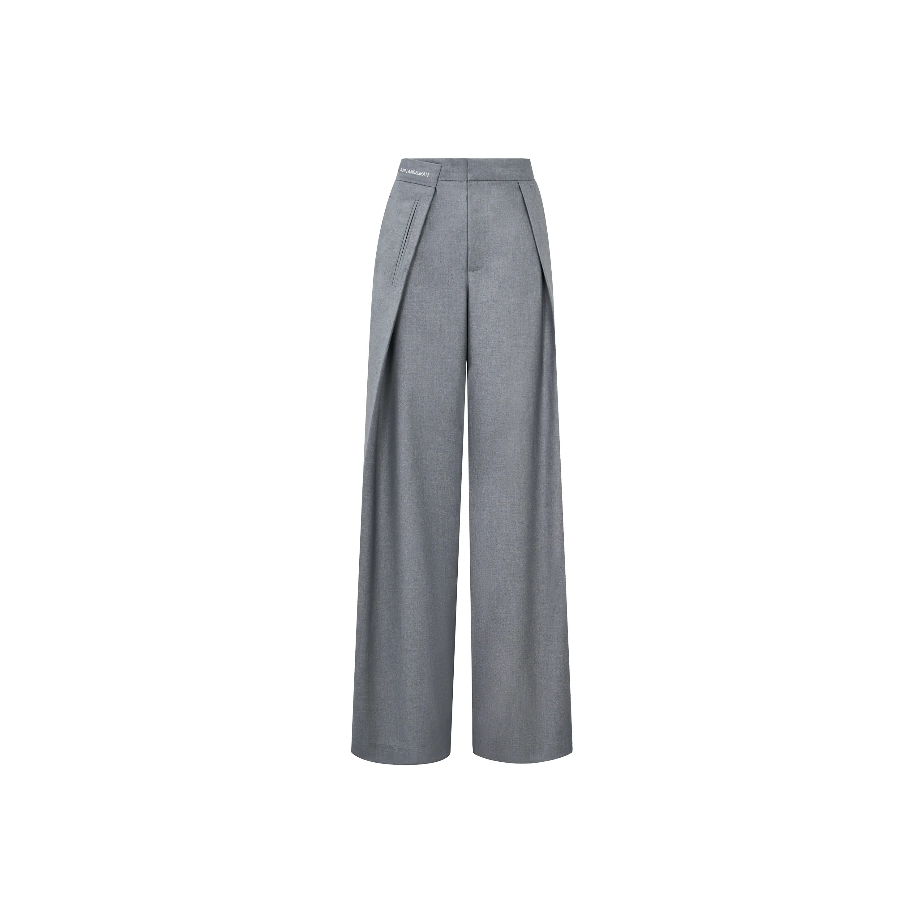 ANN ANDELMAN Suit Trouser Women's Gray