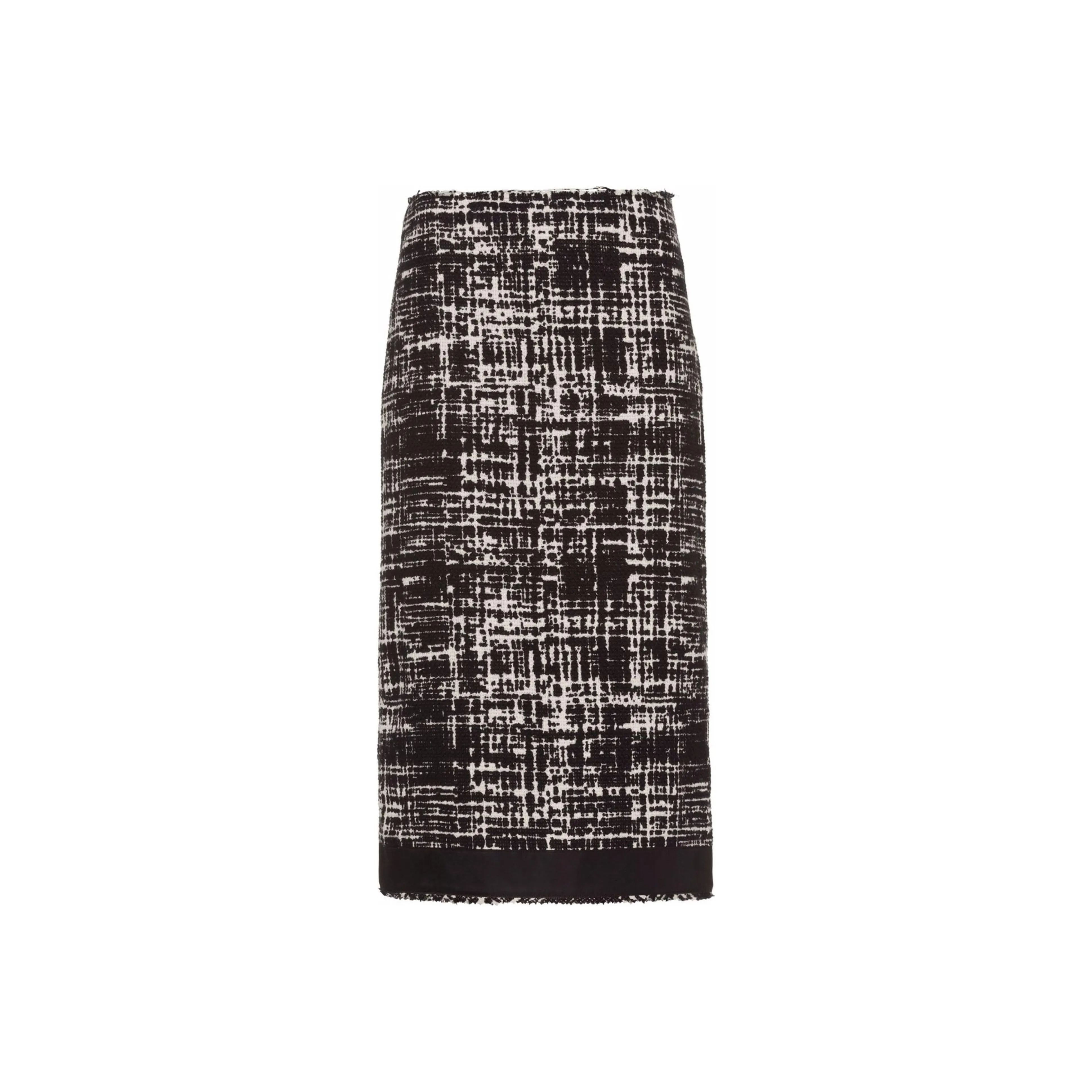 PRADA SS22 Повседневный Длинный Юбка Женские Черный