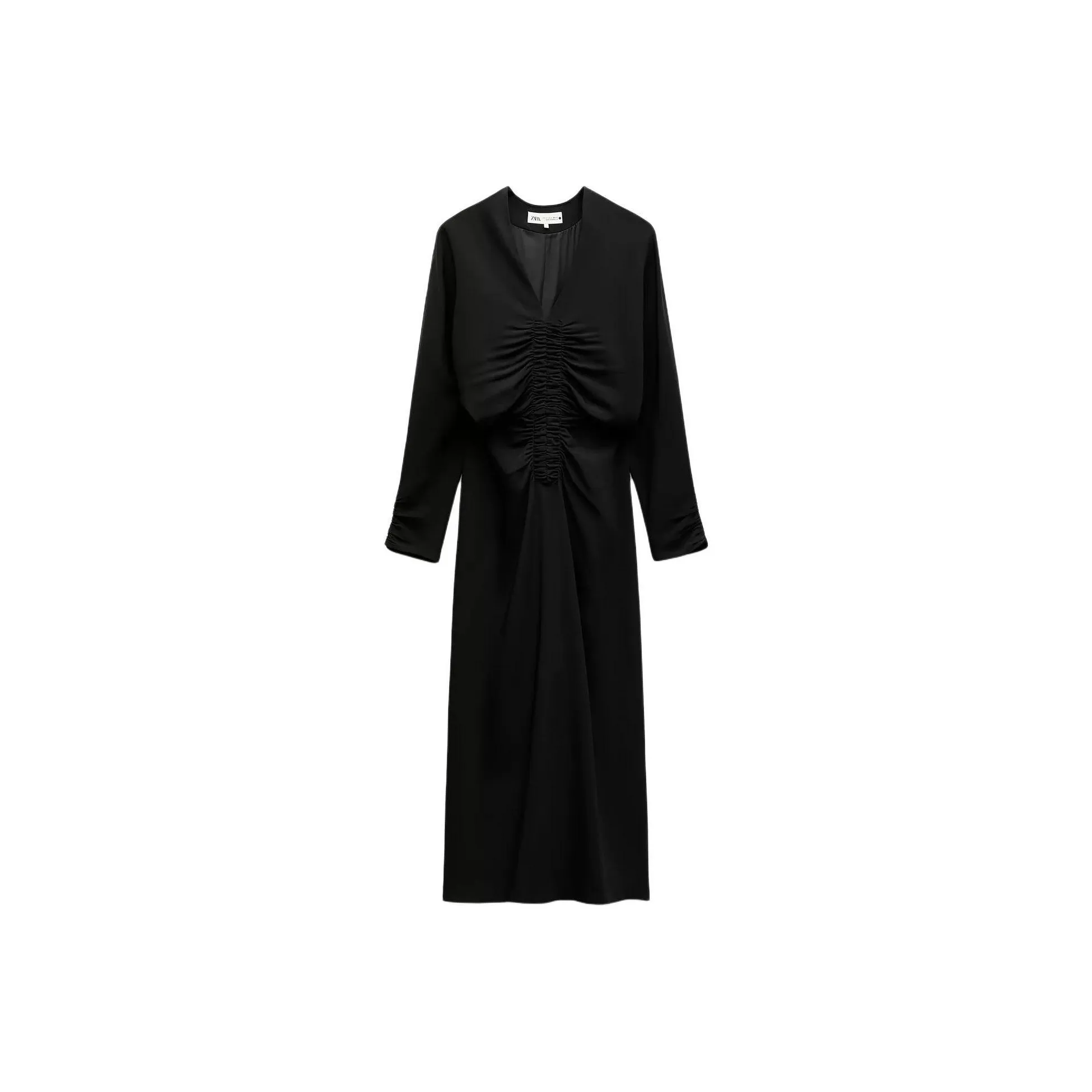 ZARA ZW Series Long Sleeved Dress Women's Black