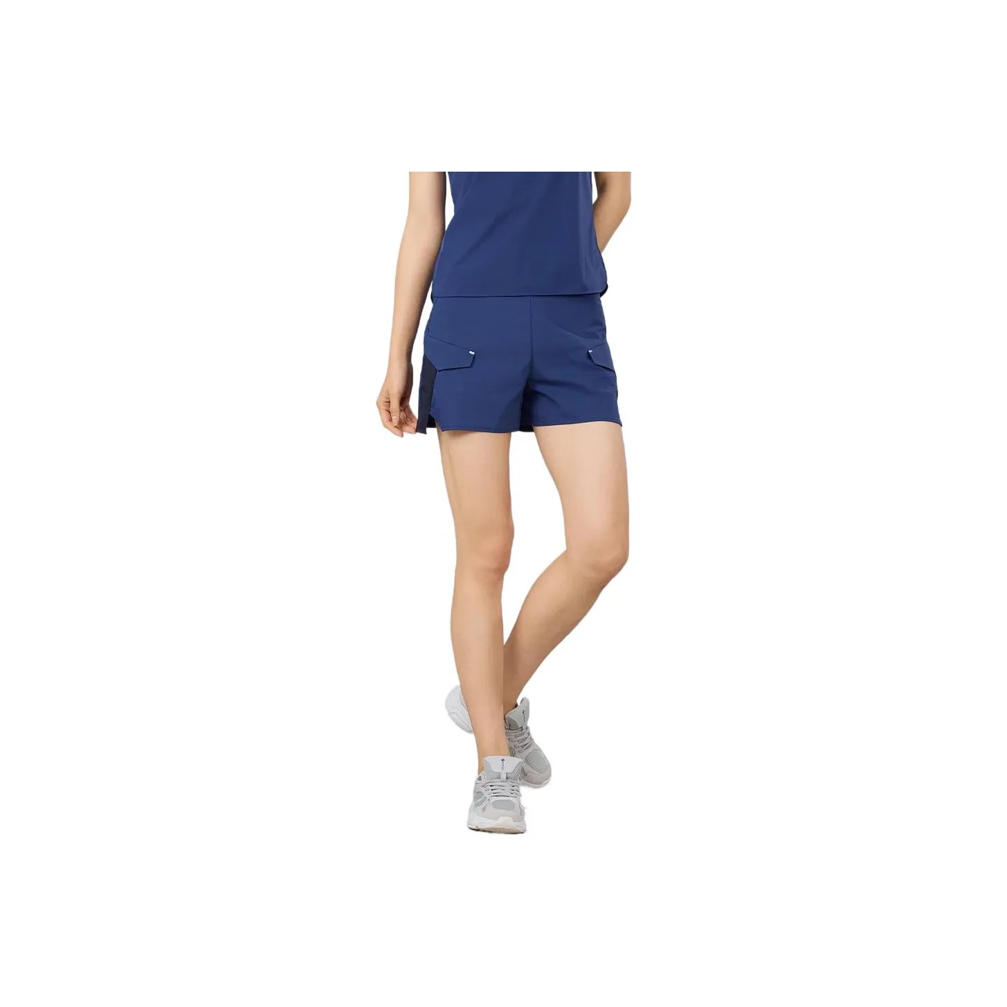 RAPIDO Casual Shorts Women's Navy Blue