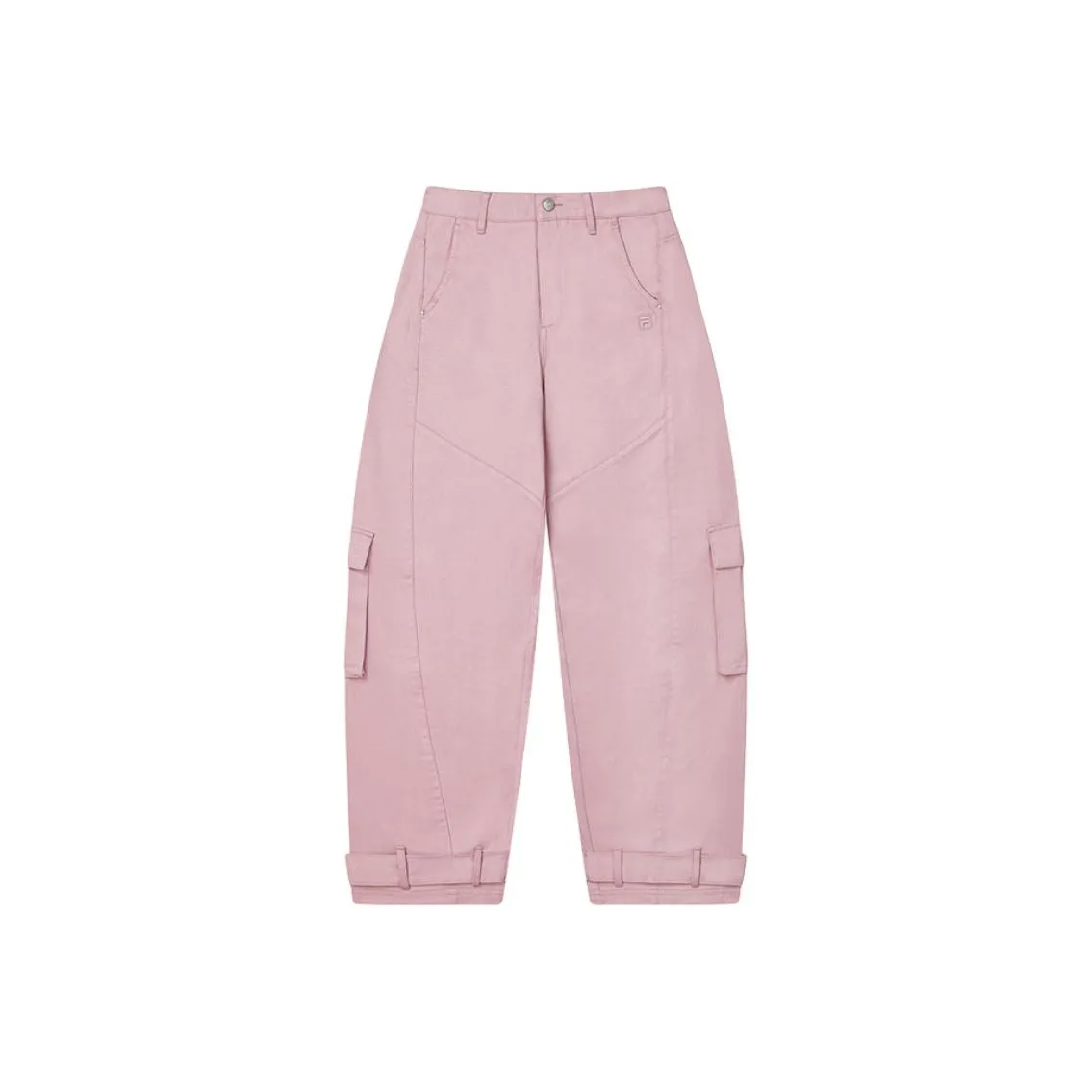 FILA ORIGINALE Cargo Pants Women's Dark Cherry Blossom Pink