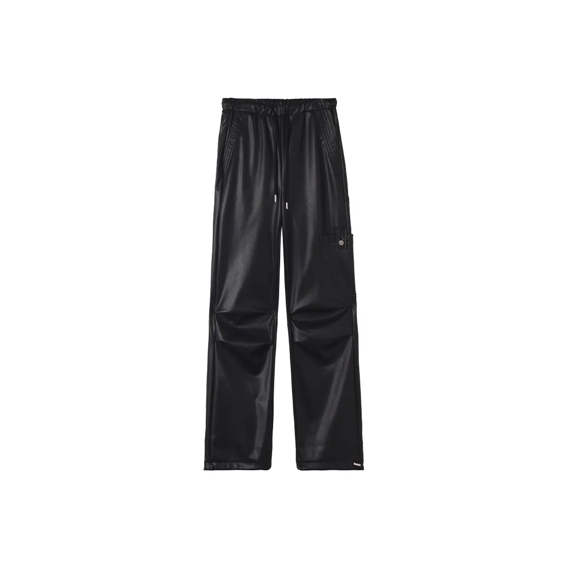 HIPPIEMISS Кожаные штаны женские черные