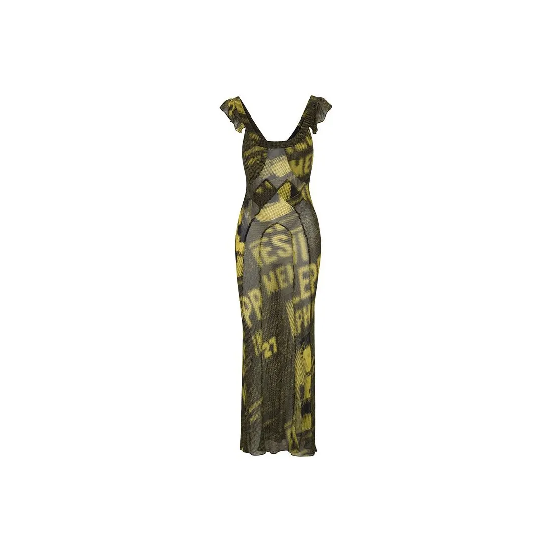 Réalisation Par Short Sleeved Dresses Women's Yellow