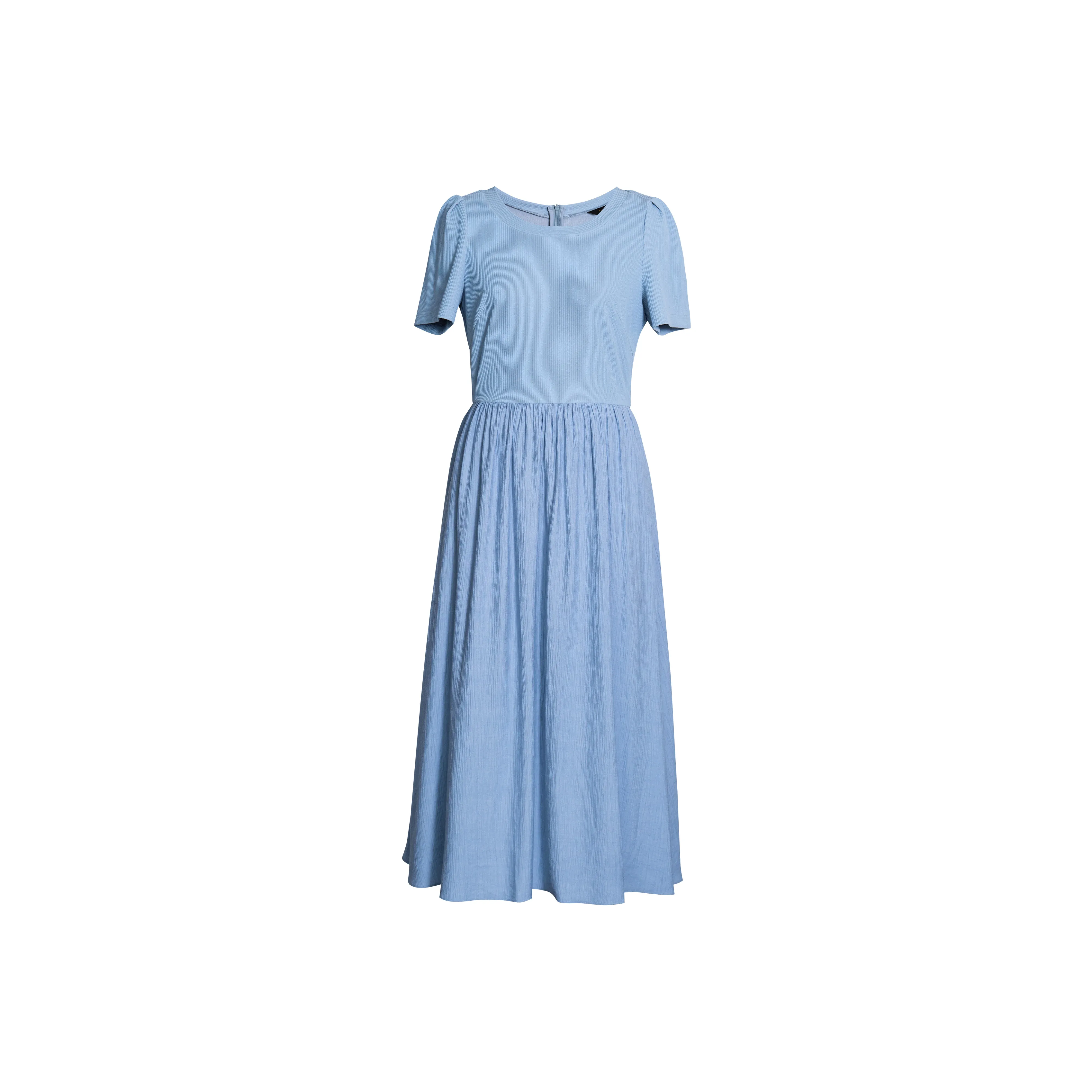 ROEYSHOUSE Short Sleeved Dress Women's Light Blue