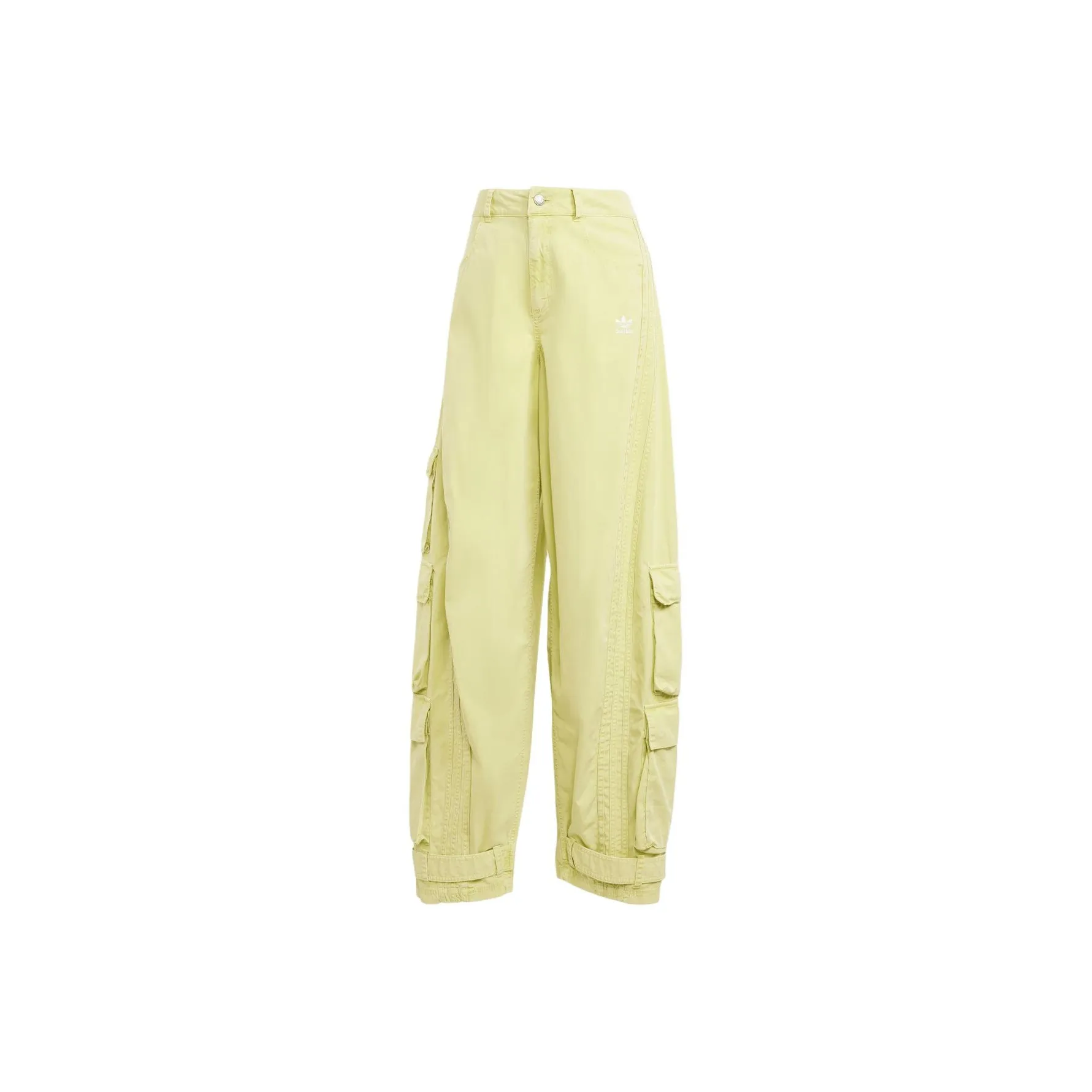 Adidas Originals ADILENIUM SS24 Cargo TROUSERS Карго Брюки Женские Светло-желтые