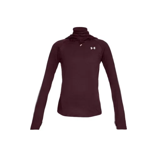 Under Armour Микро Бургундский Женская одежда для фитнеса