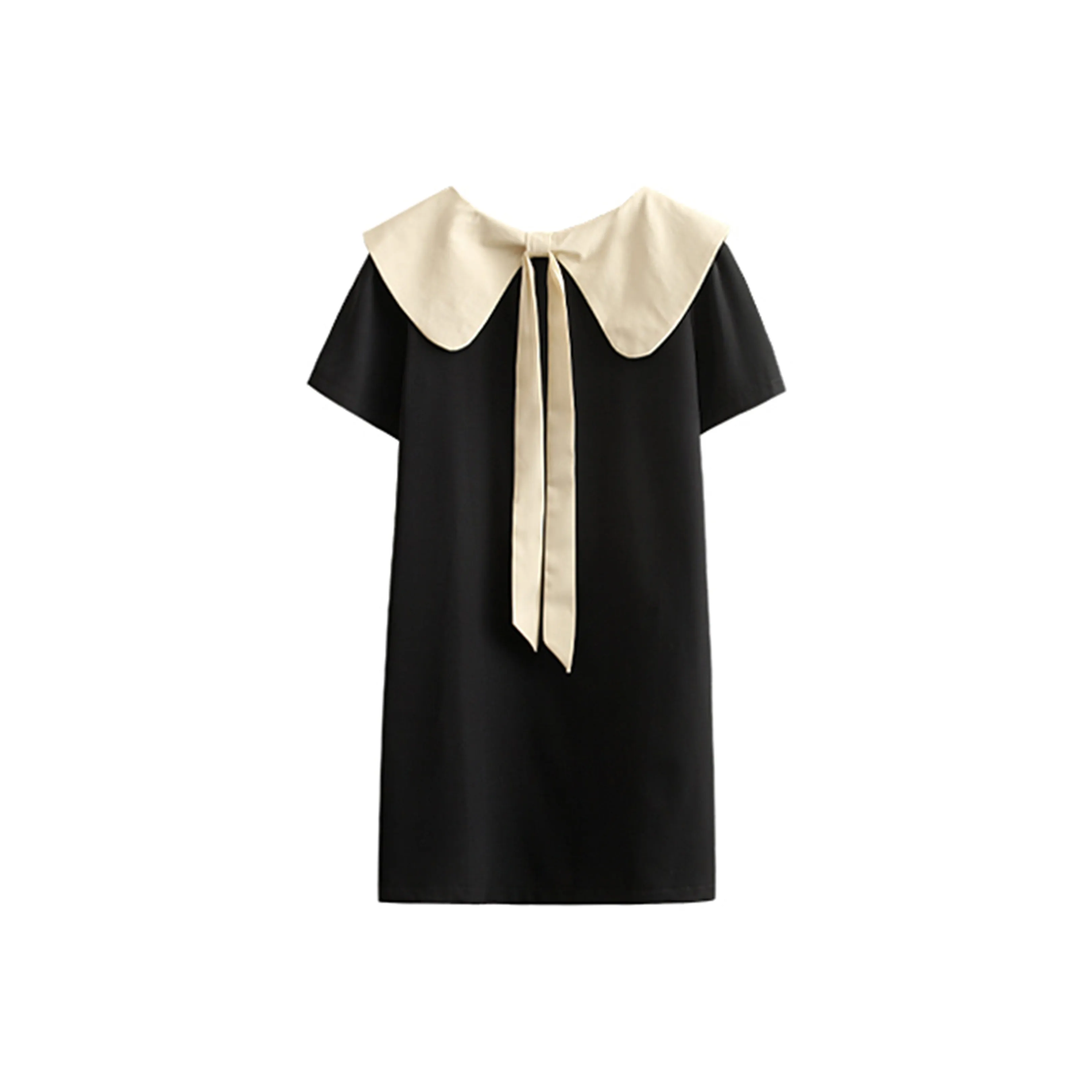 EIDOLON GRAIN Short Sleeved Dress Women's Black