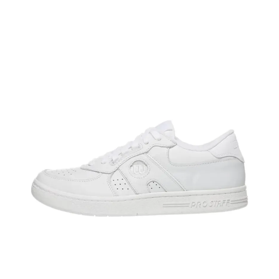 Wilson PRO STAFF Abrasion Resistant Low Top Tennis Shoes Unisex White
