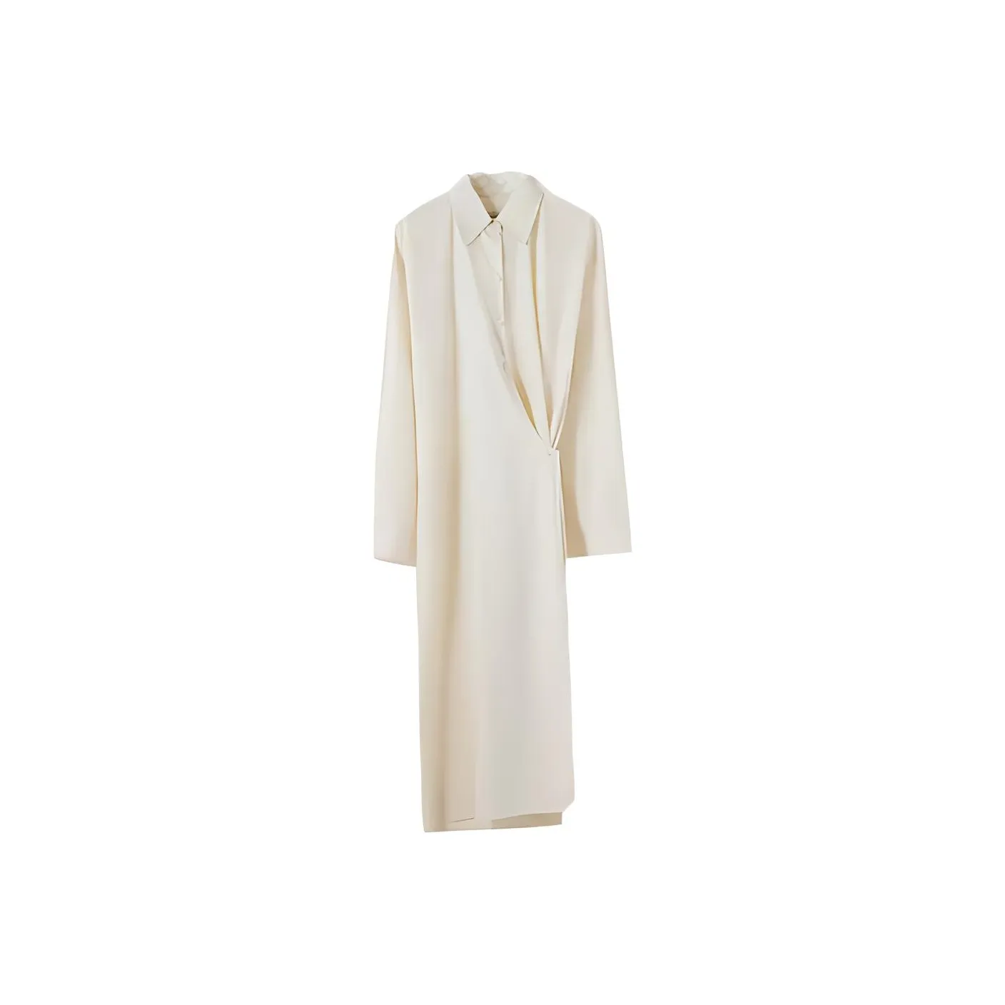 Lemaire Twisted Cotton Shirt Dress