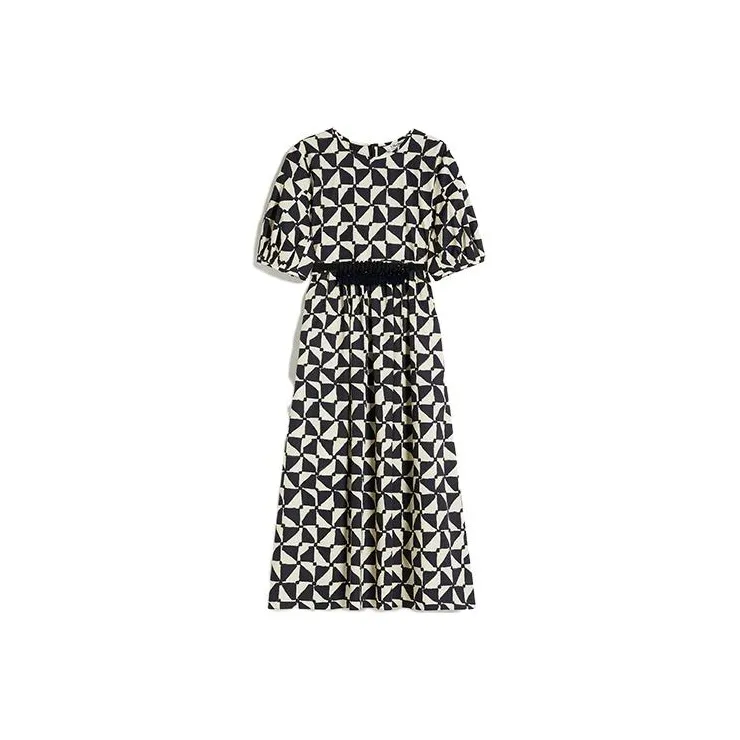 MaxMara Short-Sleeved Dresses Women's Dark Blue