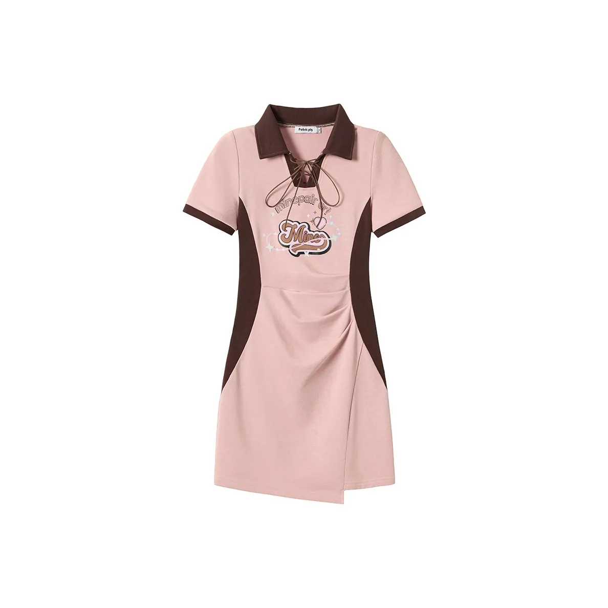 FABRIC PIG Короткий рукав платье женское