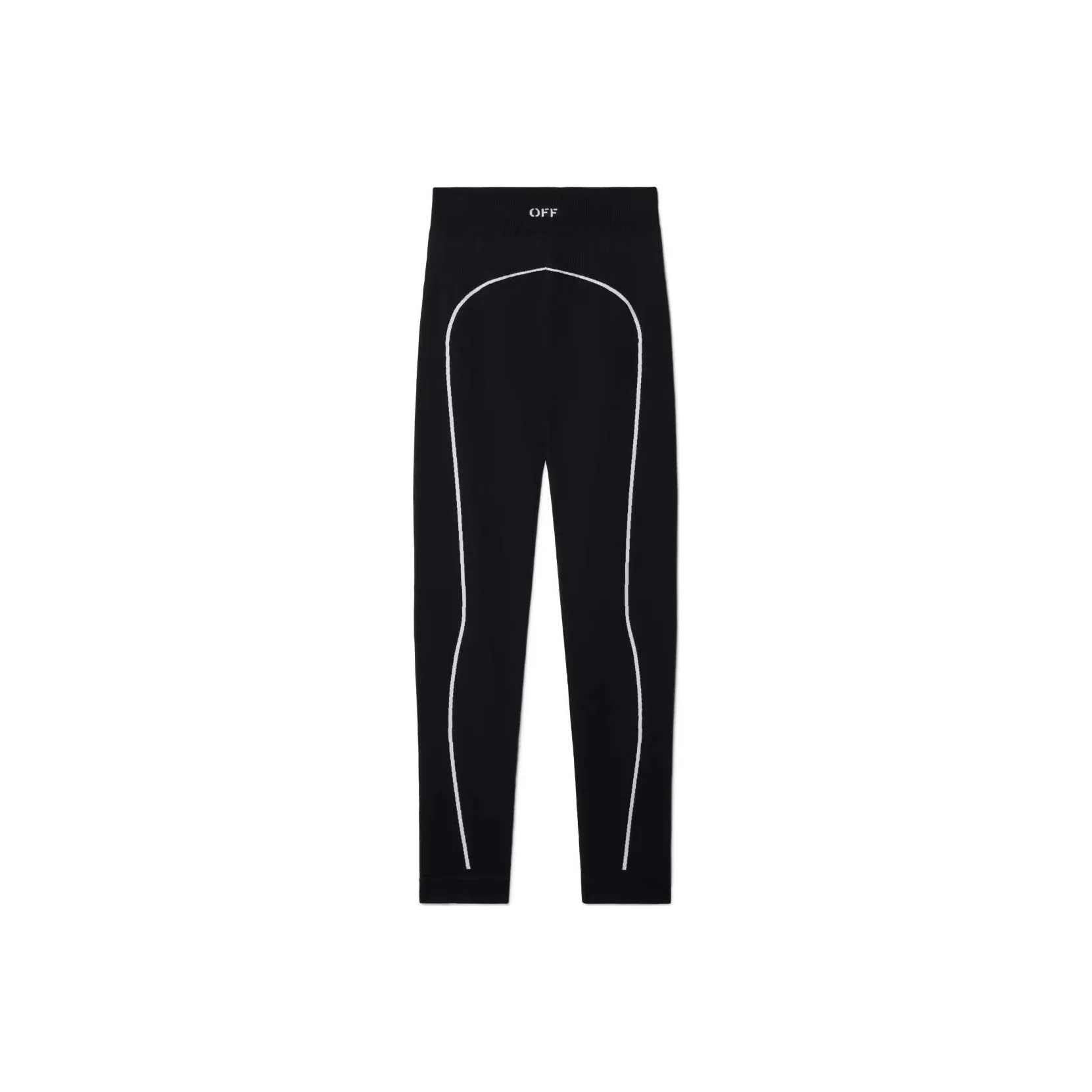 OFF WHITE Off Stamp Seamless Leggings Black/White