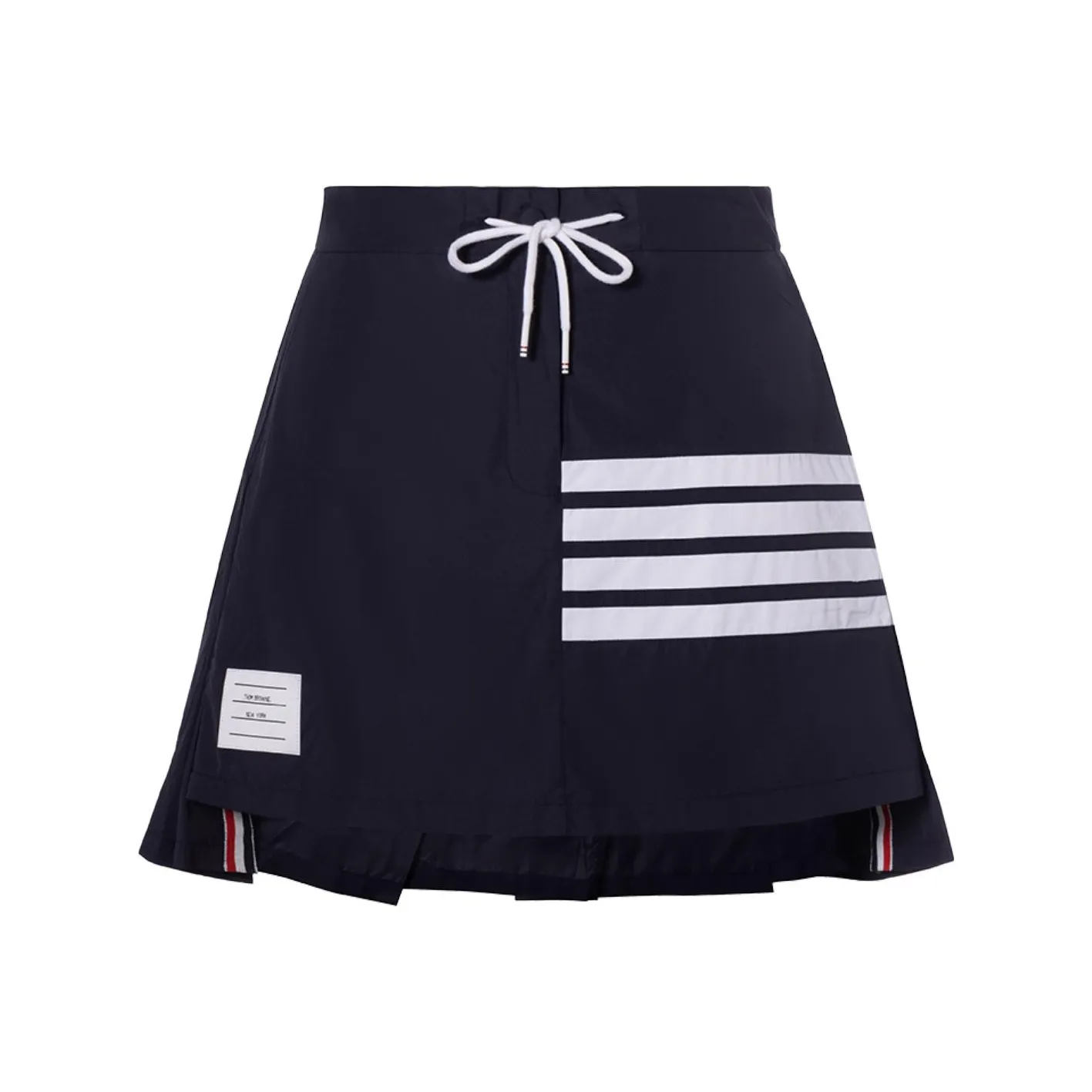 THOM BROWNE Casual Short Skirts Women's Dark Blue