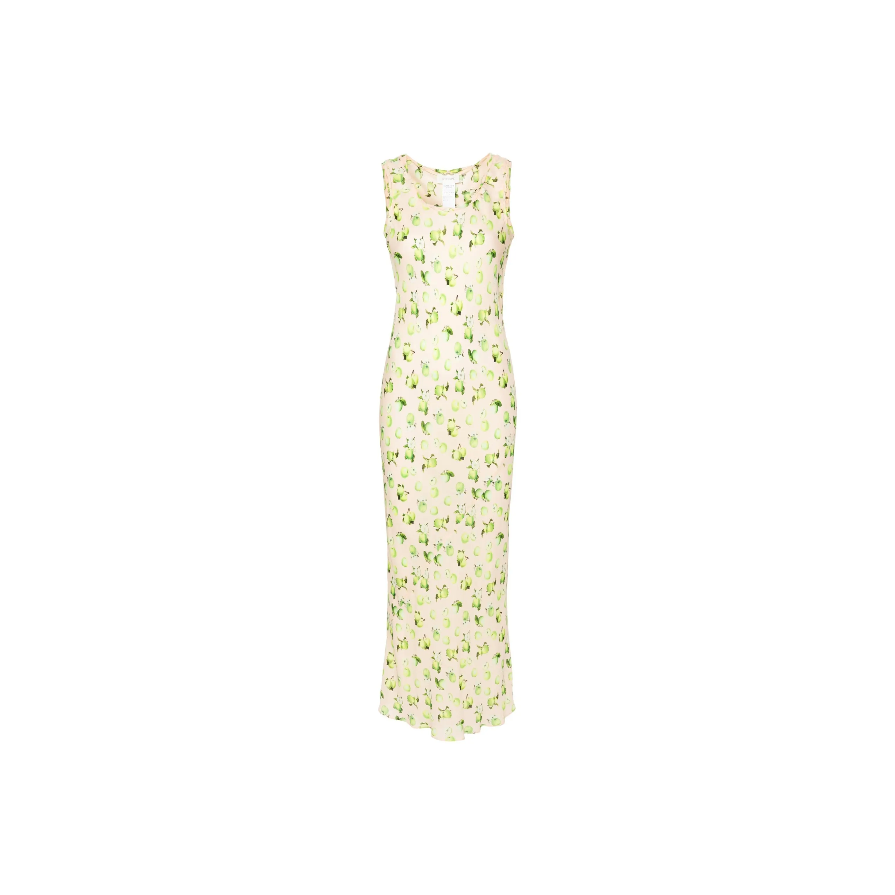 SportMax All Over Patterned Sleeveless Maxi Dress