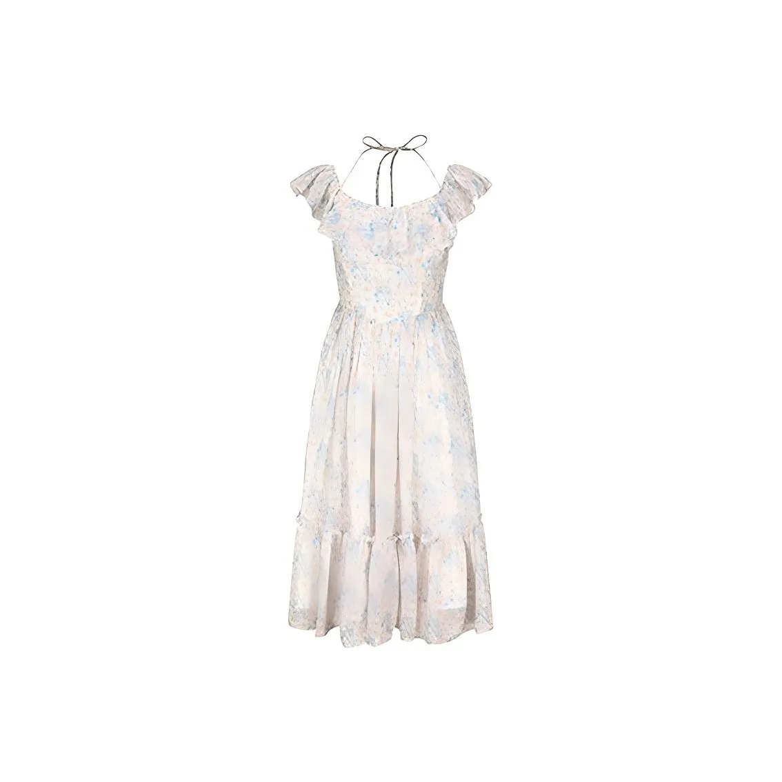 ZCDECO Короткий рукав Платье Женское Многоцветное