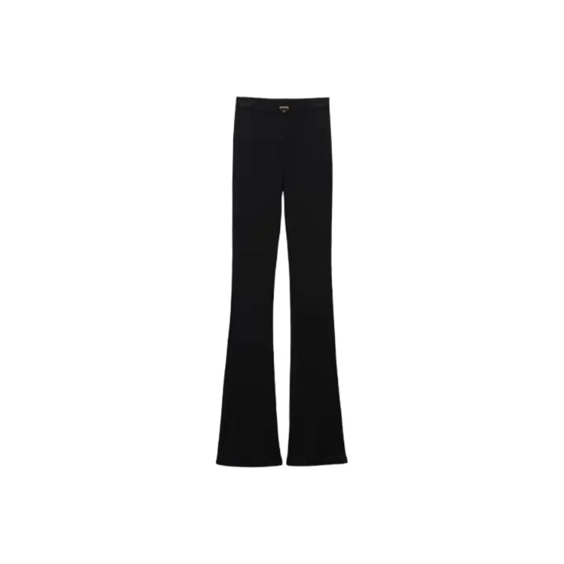 PRADA Low Rise Ribbed Knit Trousers