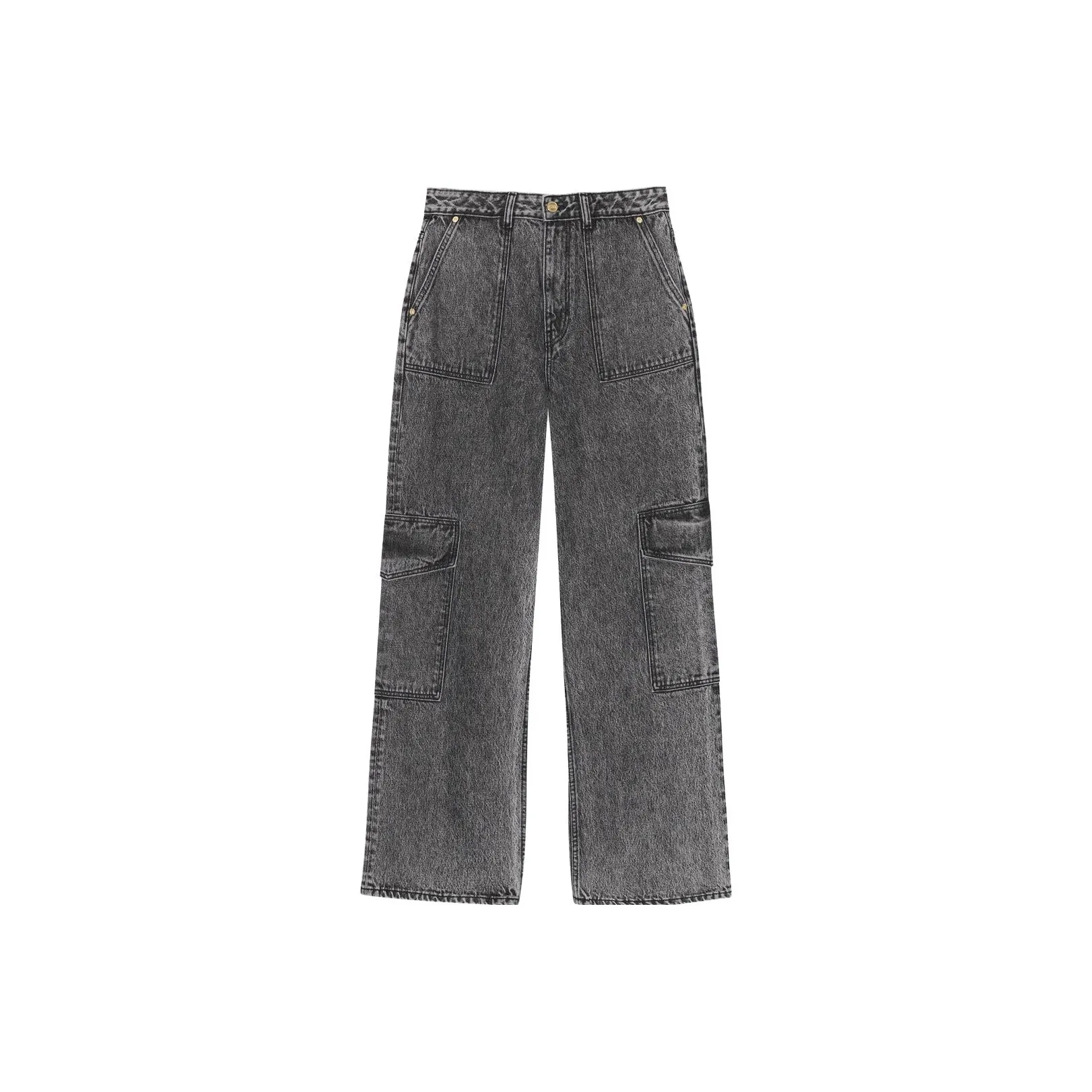 GANNI Jeans Women's Black Washed