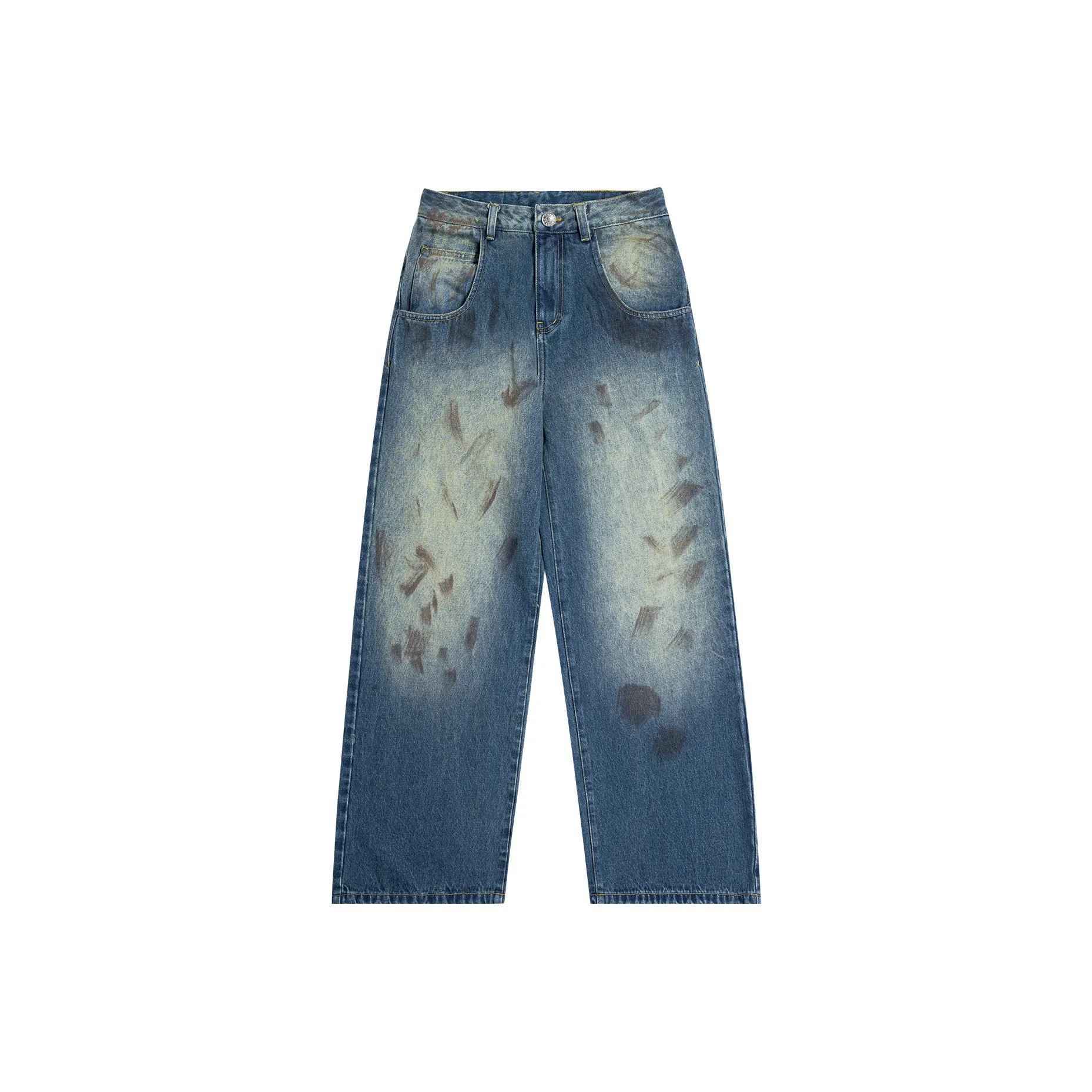 CALLED BACK Синие Женские Джинсы