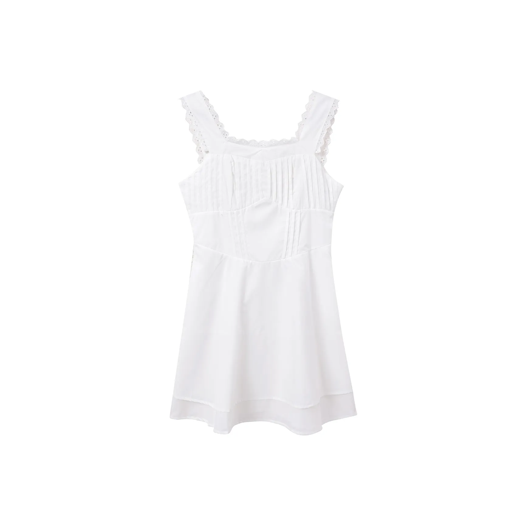 EIDOLON GRAIN Slip Платье Женское Белое