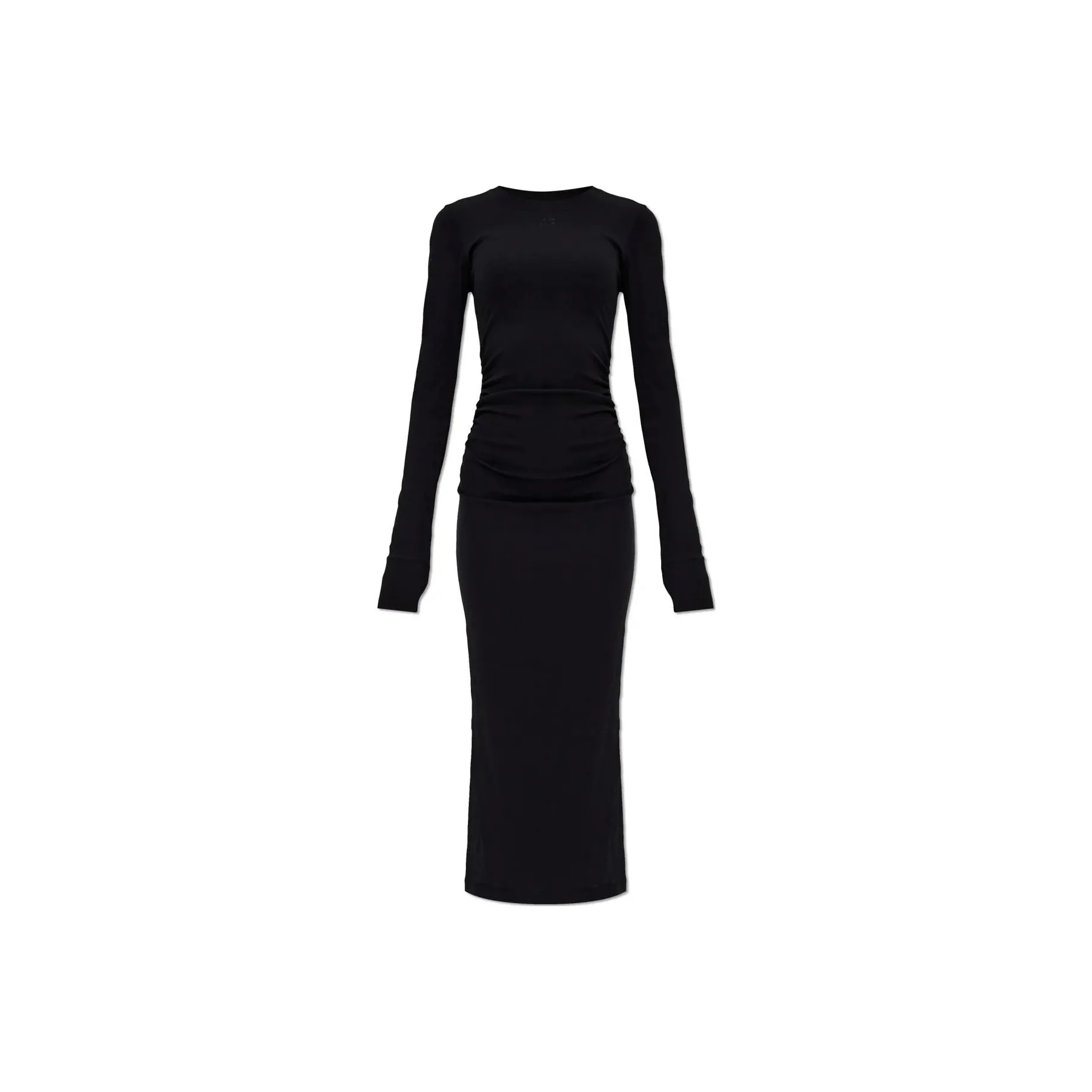 GANNI Side Slit Maxi Dress