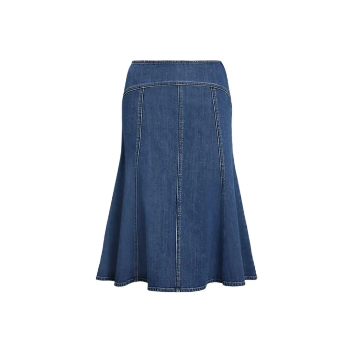 Polo Ralph Lauren Denim Long Skirt Women's Blue