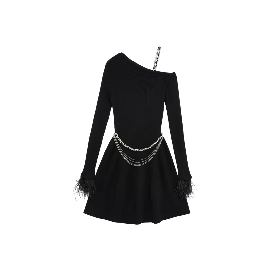 Bebe Long Sleeved Dresses Women's Black