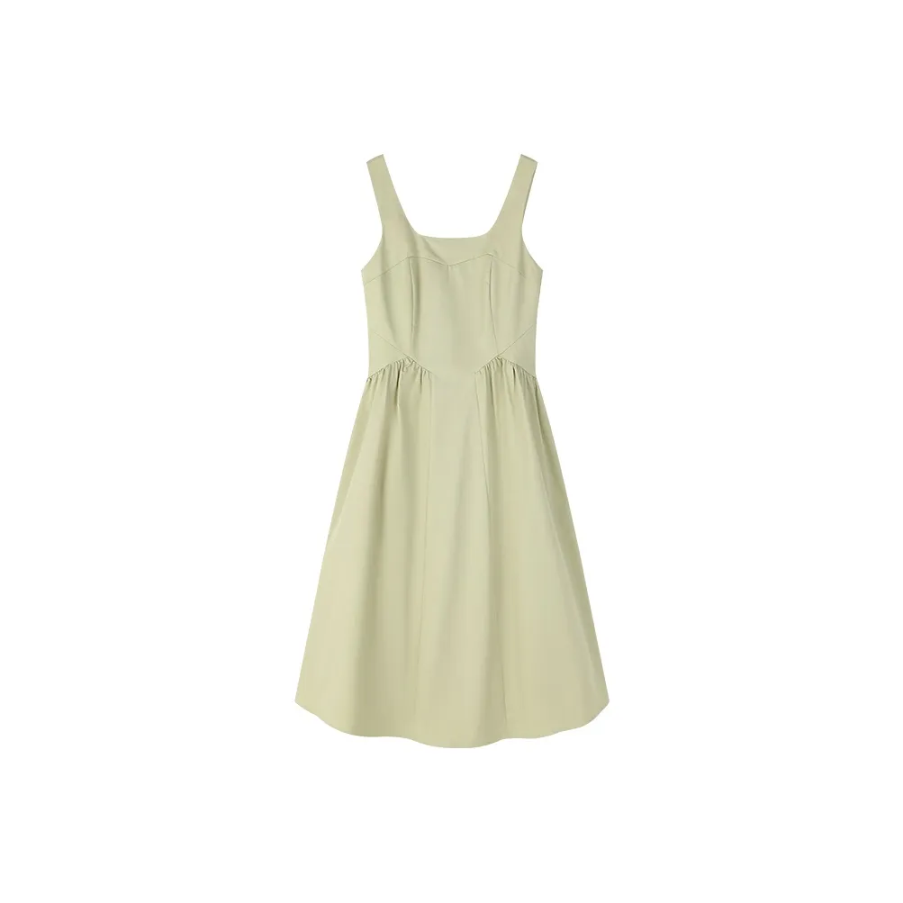 THE SEA LIFE Без рукавов Платье Женское Сияющий Зеленый