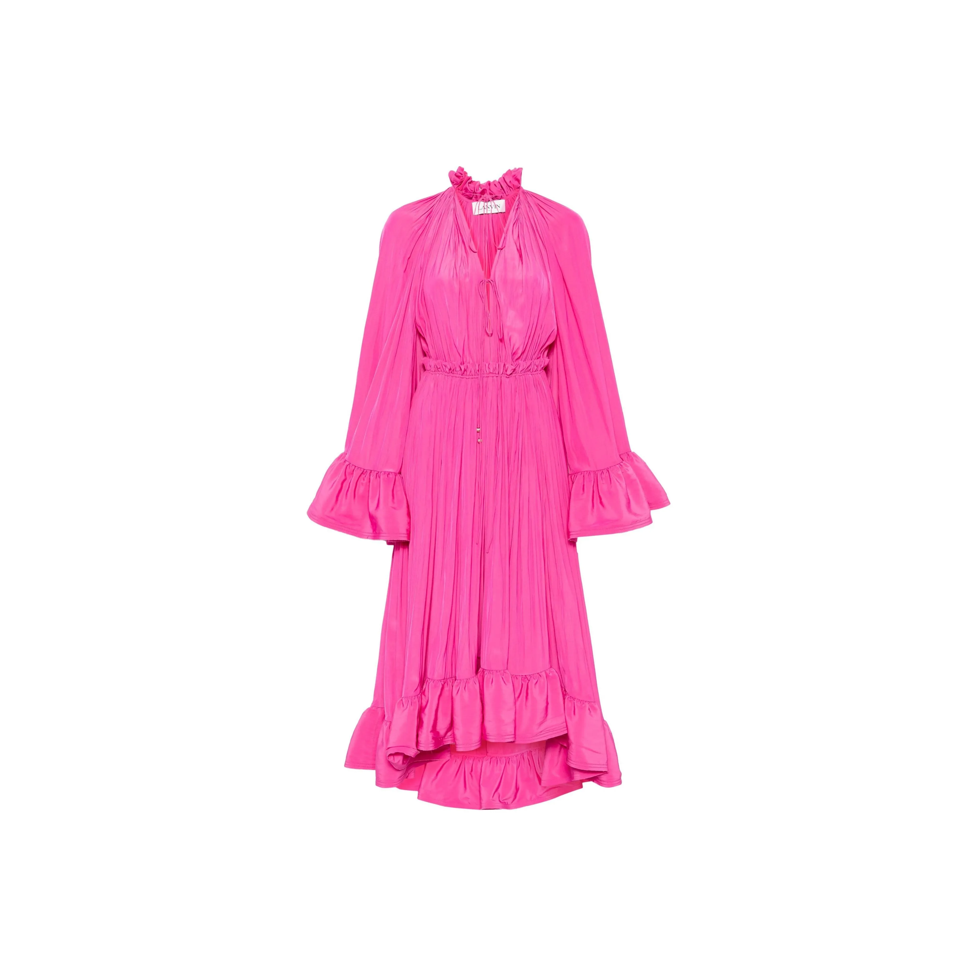 Lanvin Ruffled Midi Dress