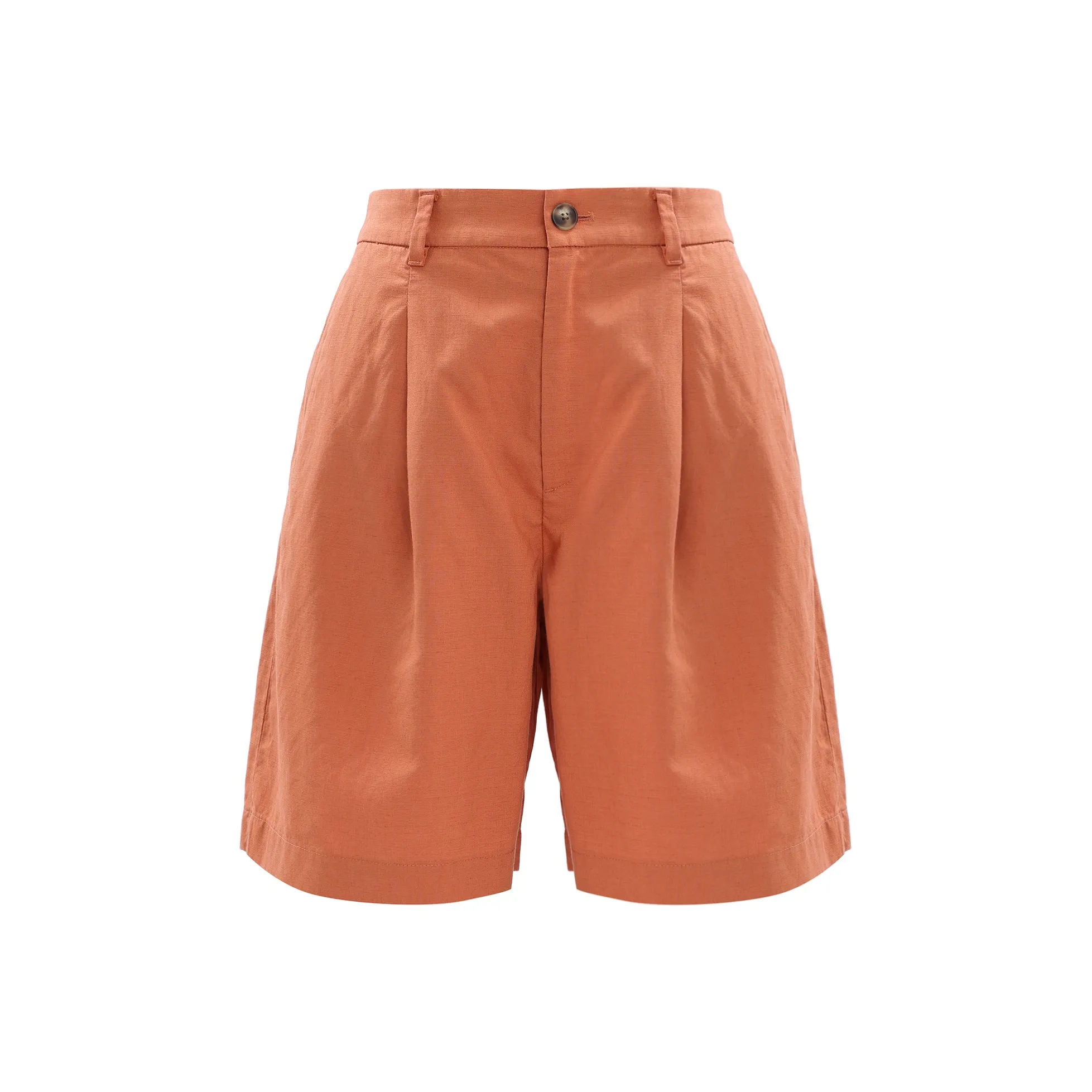 UNIQLO X CDC Co brand Casual Shorts Women's Orange Red