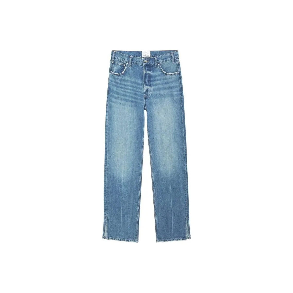 Anine Bing Gavin Mid Rise Boyfriend Jeans