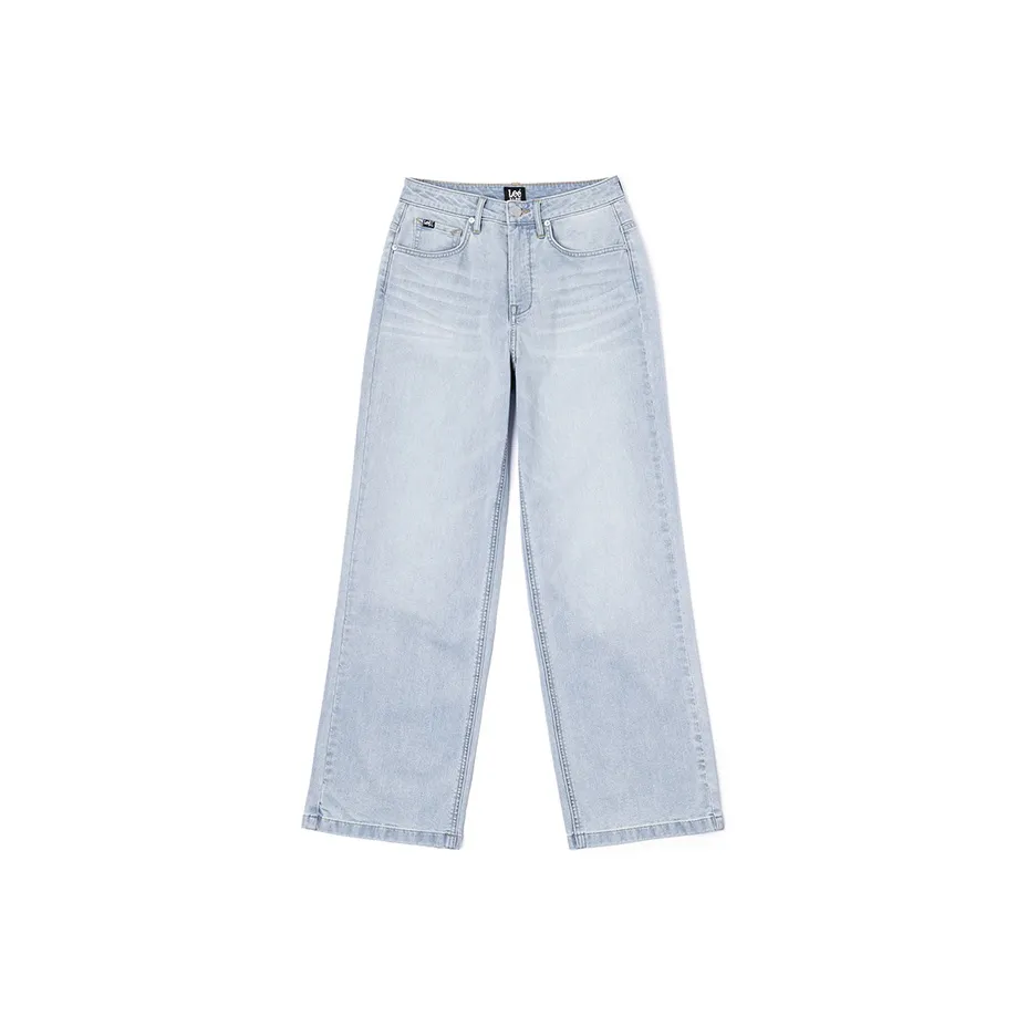Lee совместный бренд SS25 Джинсы Женские Светло-Синий