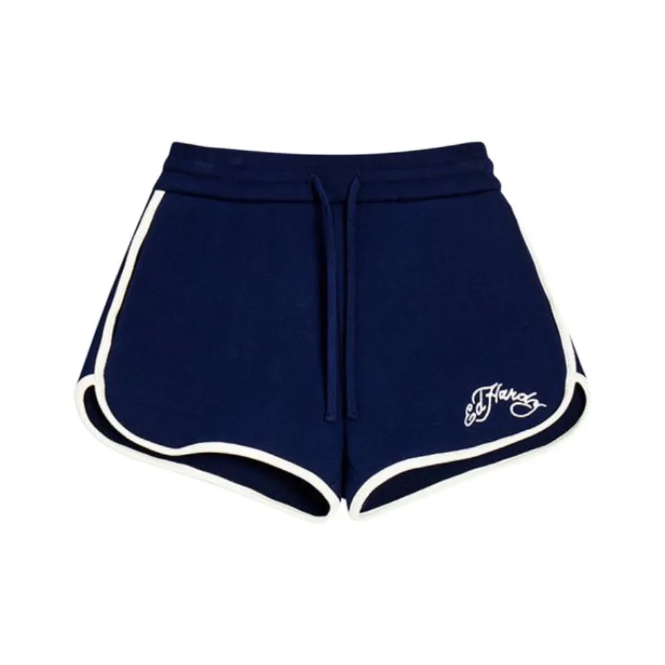 Ed Hardy SS24 Casual Shorts Women's Midnight Blue