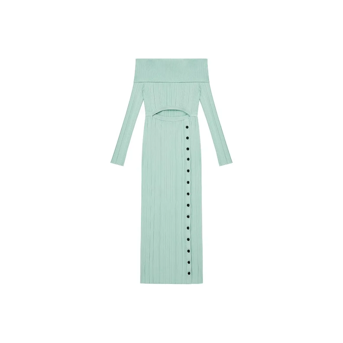 Self portrait Long Sleeved Dress Women's Mint Green