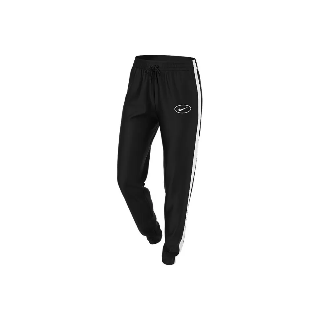 Nike Вязаные тренировочные штаны женские черные