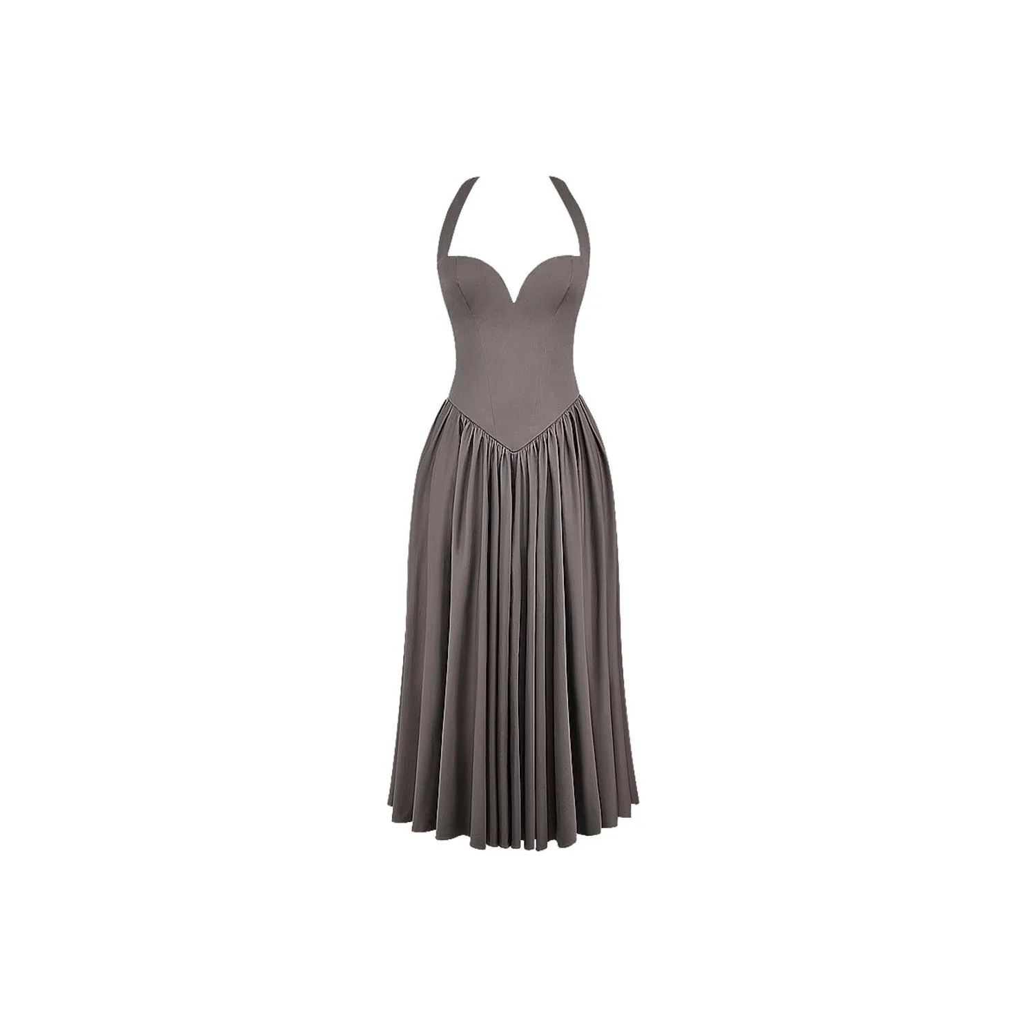 HOUSE OF CB COQUETTE Slip Dresses Women's GREY/Gray