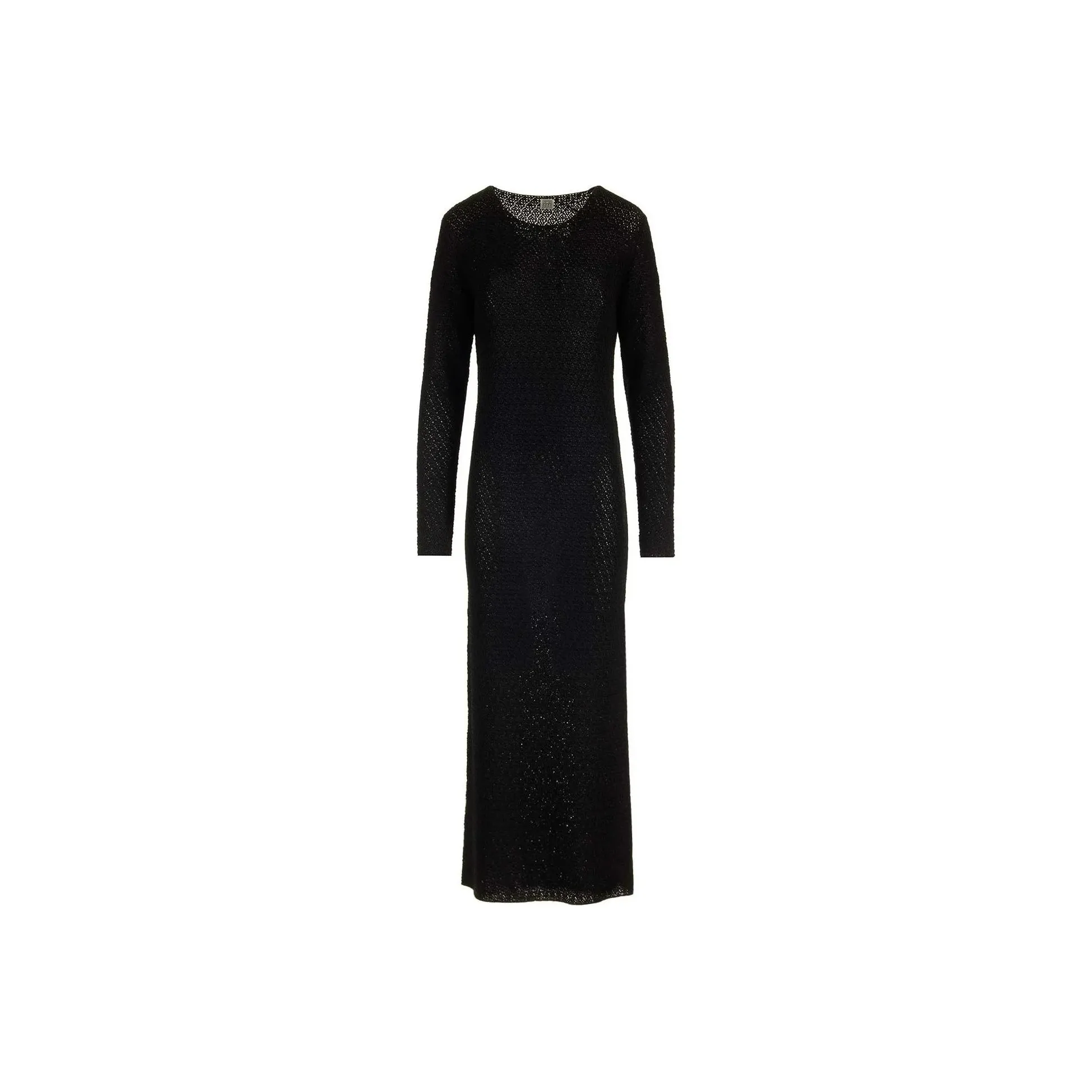Totême Long Sleeved Knitted Maxi Dress