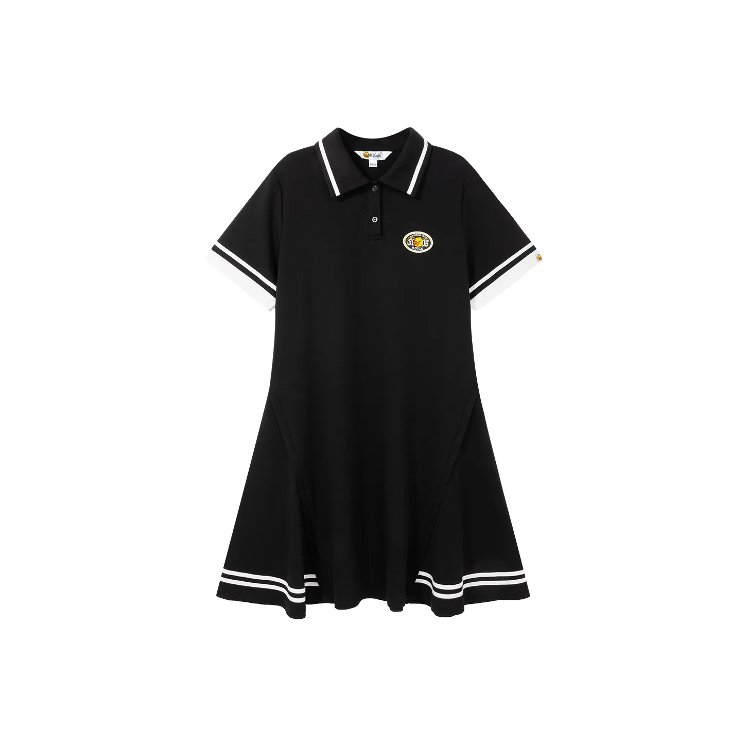 B.Duck Short Sleeved Dress Women's Black