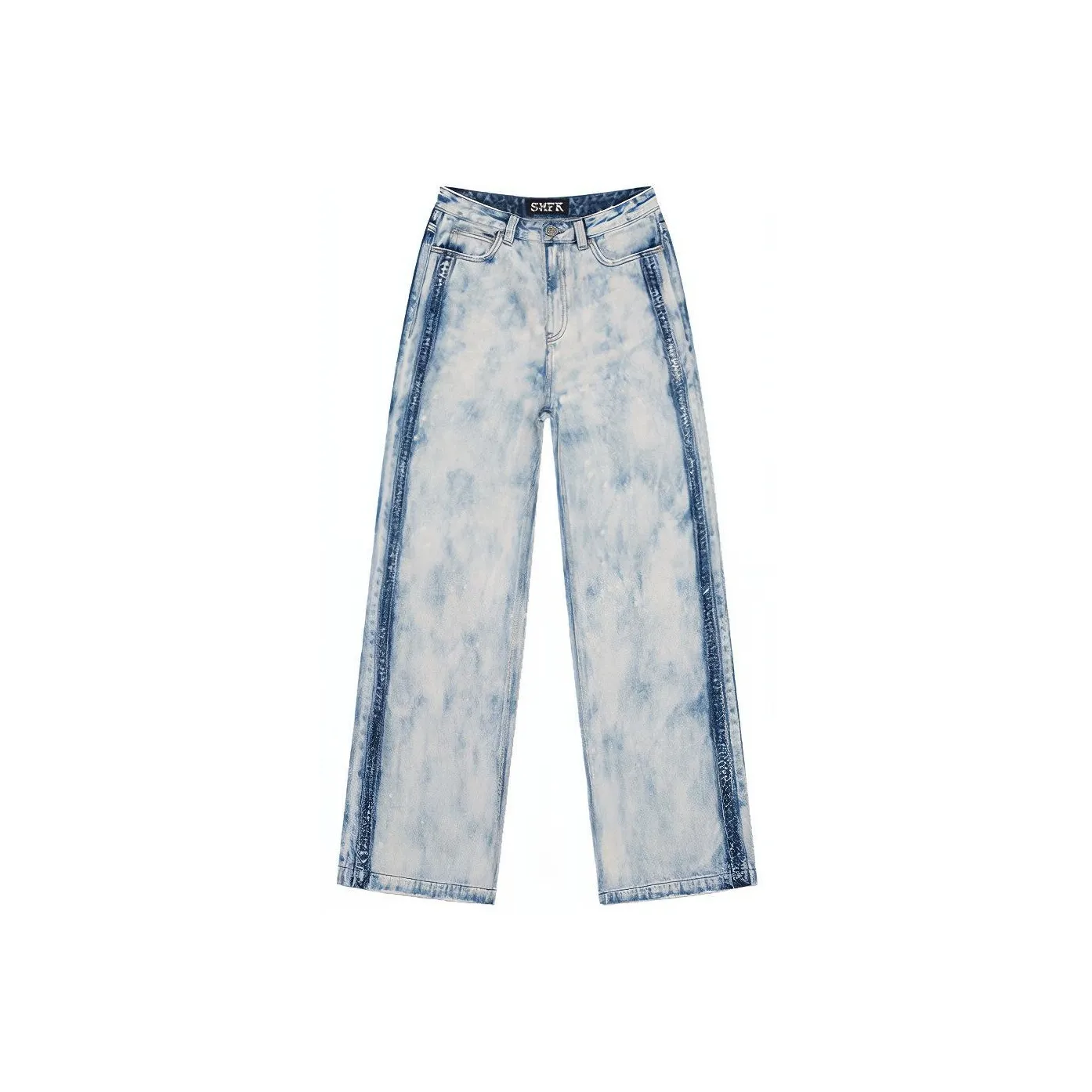 SMFK Wild World Wild World Series Джинсы Женские Синий деним Камуфляж